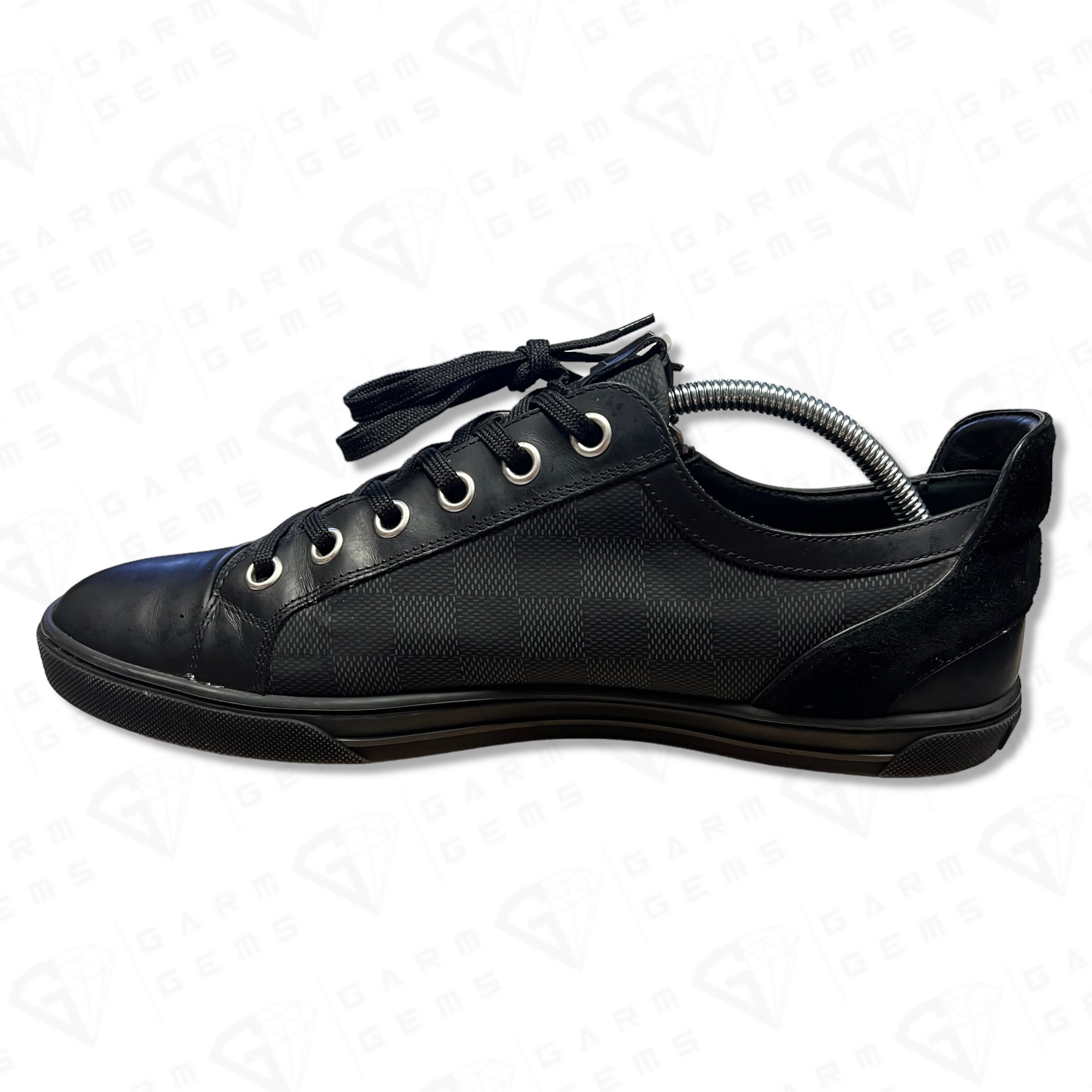 Louis Vuitton Louis Vuitton Damier Low Top Trainers Size US 9 / EU 42 - 3 Thumbnail