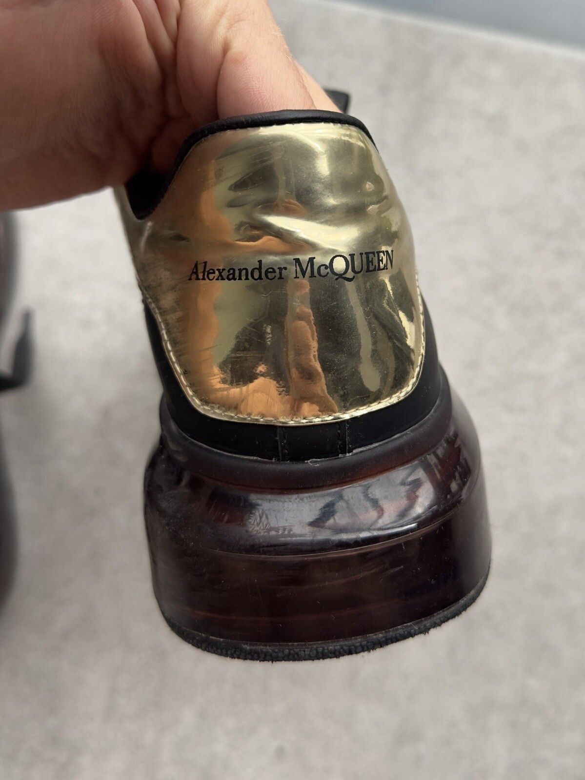 Alexander McQueen Alexander McQueen Oversized Classic Womens Sneakers Shoes Size US 9 / IT 39 - 11 Thumbnail