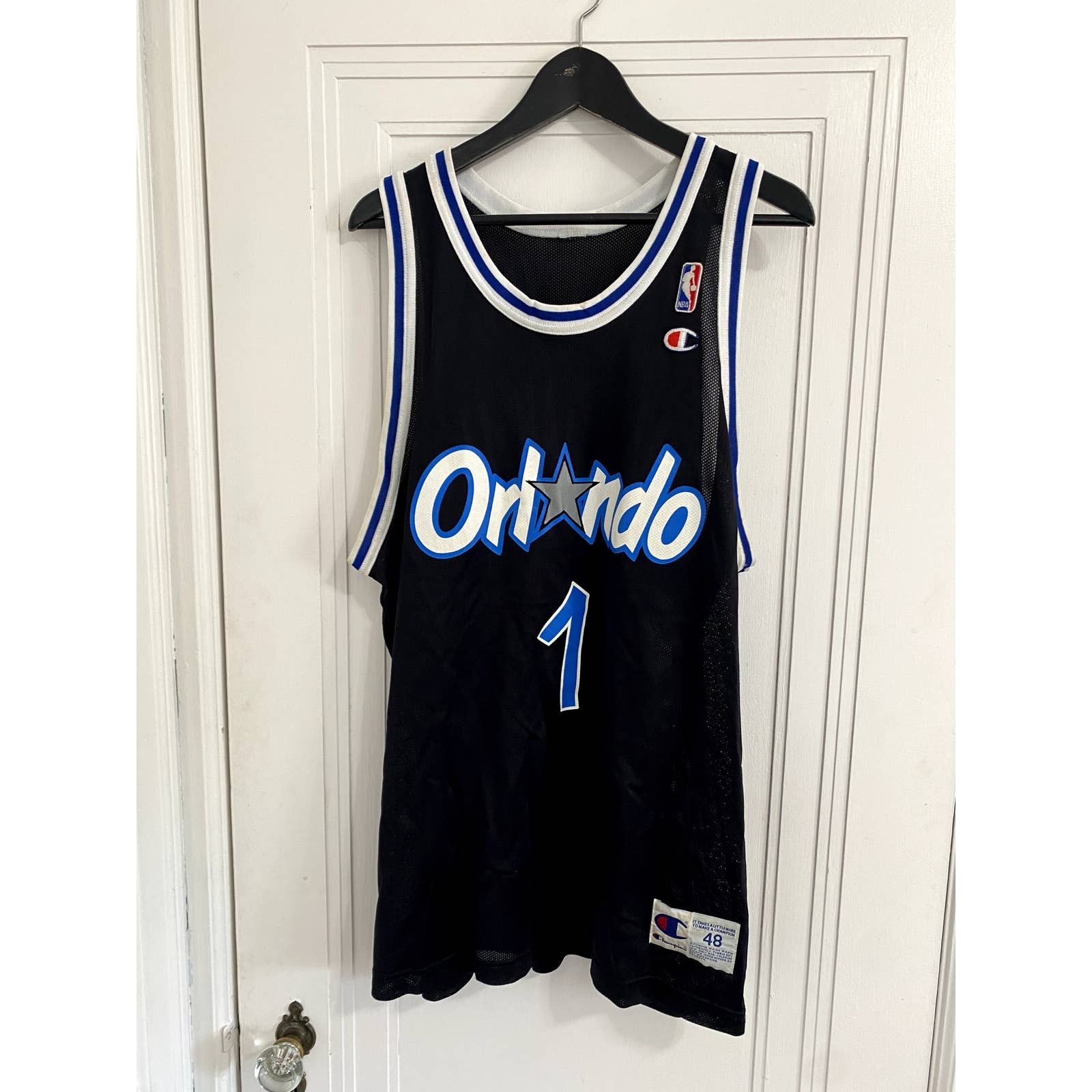 Vintage Vintage 90s Penny Hardaway Orlando Magic Champion Jersey, Grailed