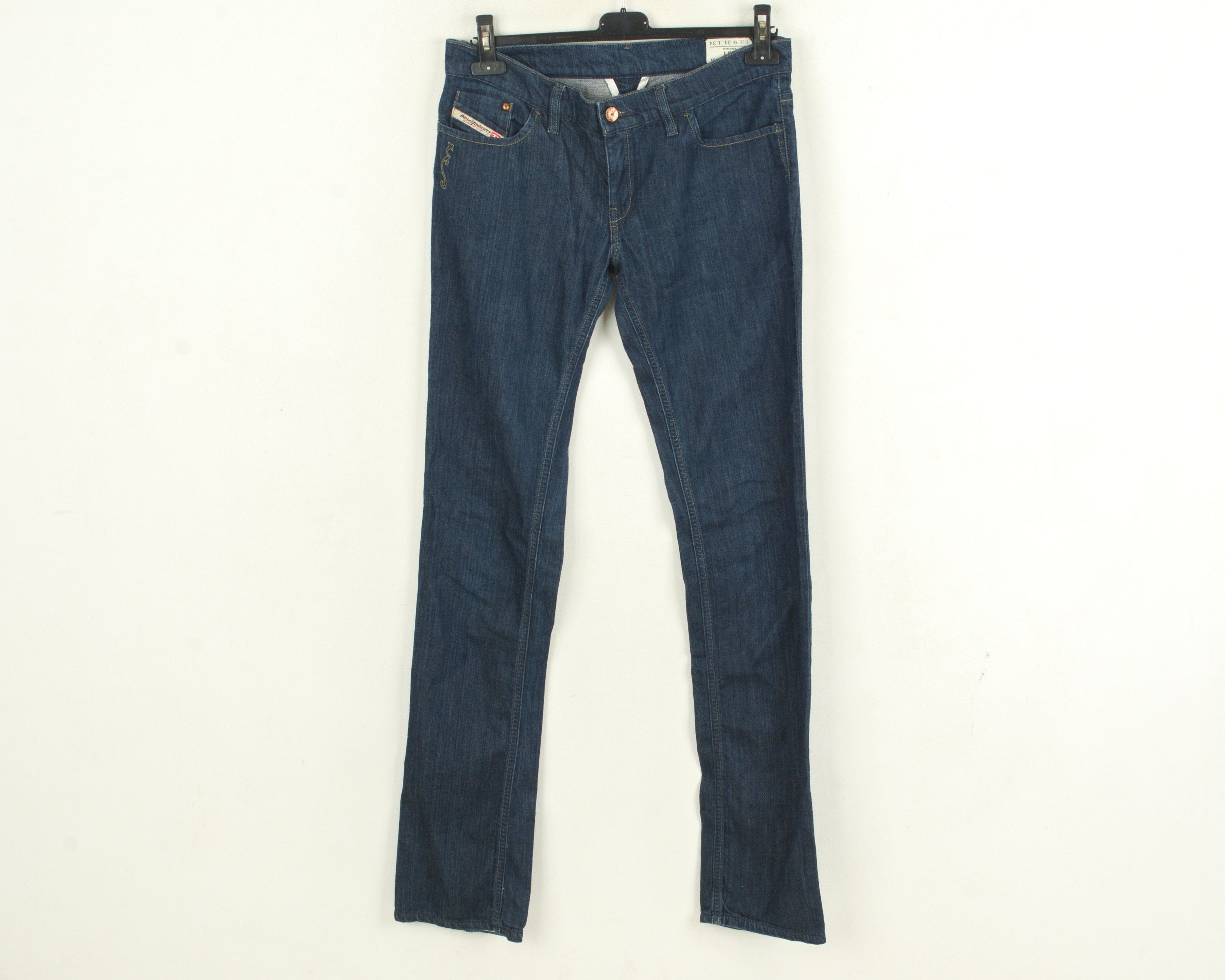 Diesel LIV Stretch Women W31 L34 Straight Jeans Low Rise Trousers Size 31" - 1 Thumbnail