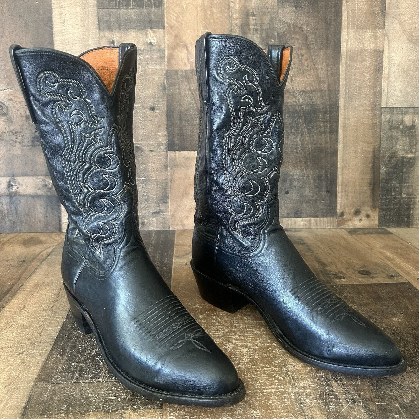 Lucchese Lucchese Black N1613J4 Western 1883 Cowboy Boots Mens 11 D Size US 11 / EU 44 - 11 Thumbnail