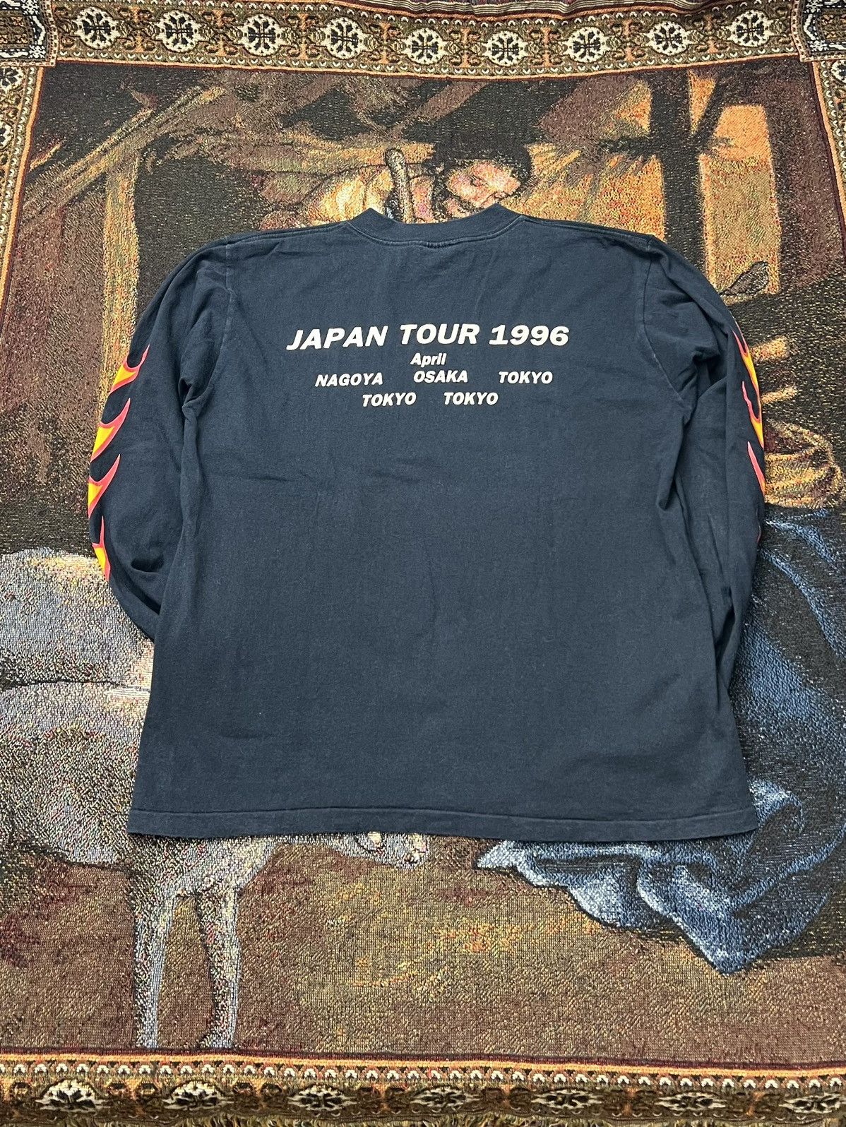 Band Tees Vintage '96 Anthrax Japan Tour LS Size US L / EU 52-54 / 3 - 4 Thumbnail