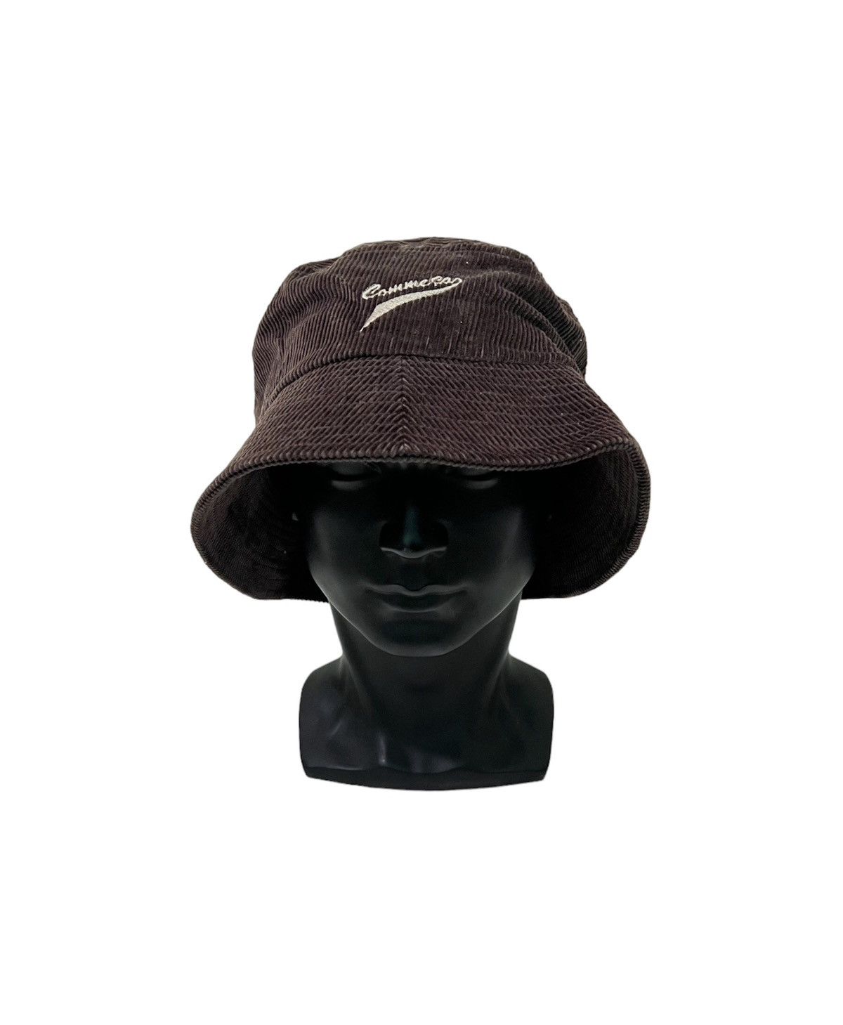image of Comme Ca Ism Corduroy Bucket Hat in Brown, Men's