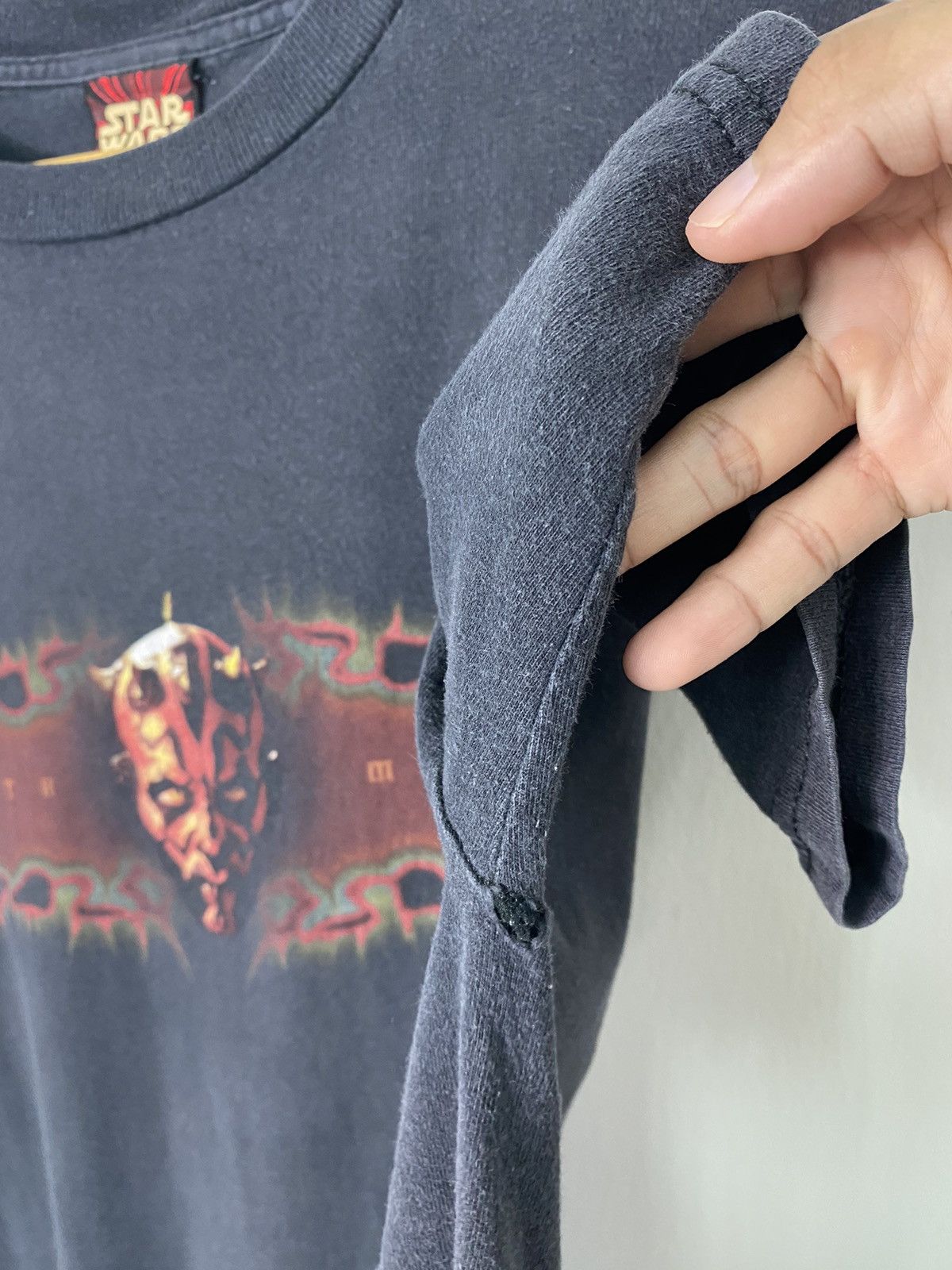 Star Wars × Vintage Vintage Star Wars Darth Maul Movie T-shirt Size US L / EU 52-54 / 3 - 5 Thumbnail