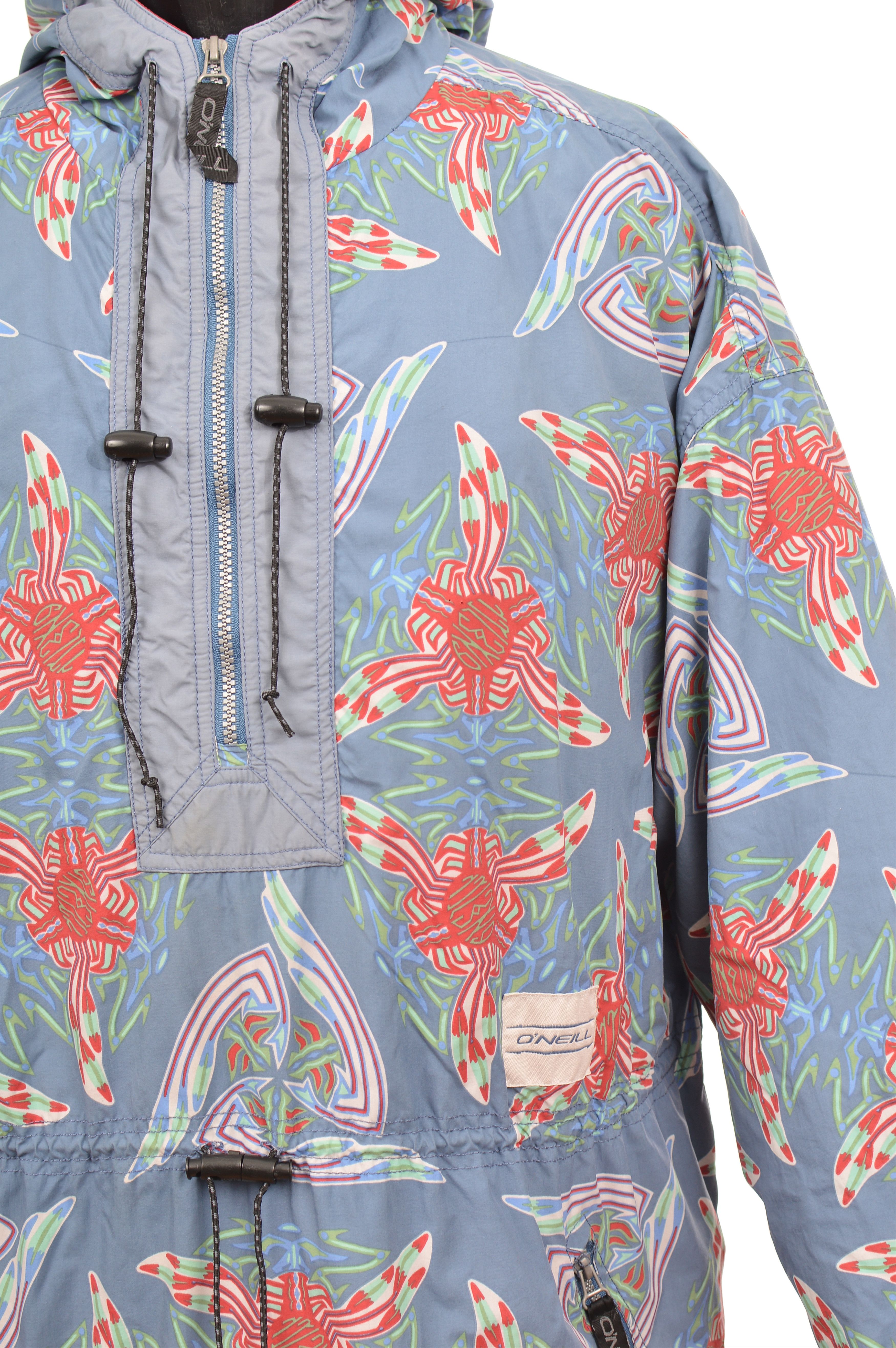 O'Neill O'Neill Vintage Fullprint Anorak Jacket Size US L / EU 52-54 / 3 - 2 Thumbnail