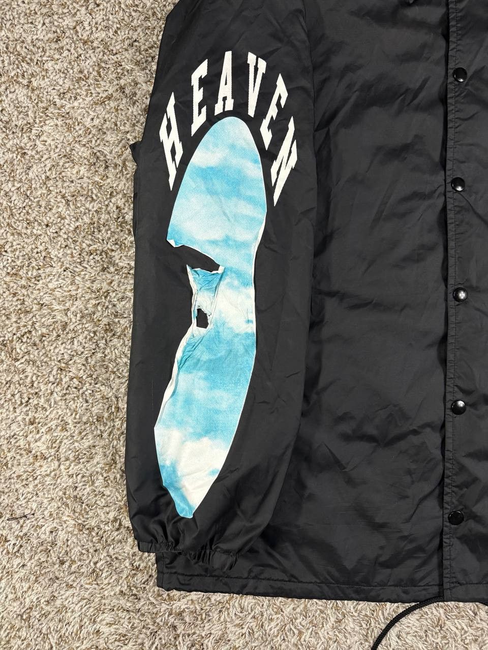 Saint Michael × Vlone Saint Michael x Vlone Skull Coach Jacket Size US XL / EU 56 / 4 - 5 Thumbnail