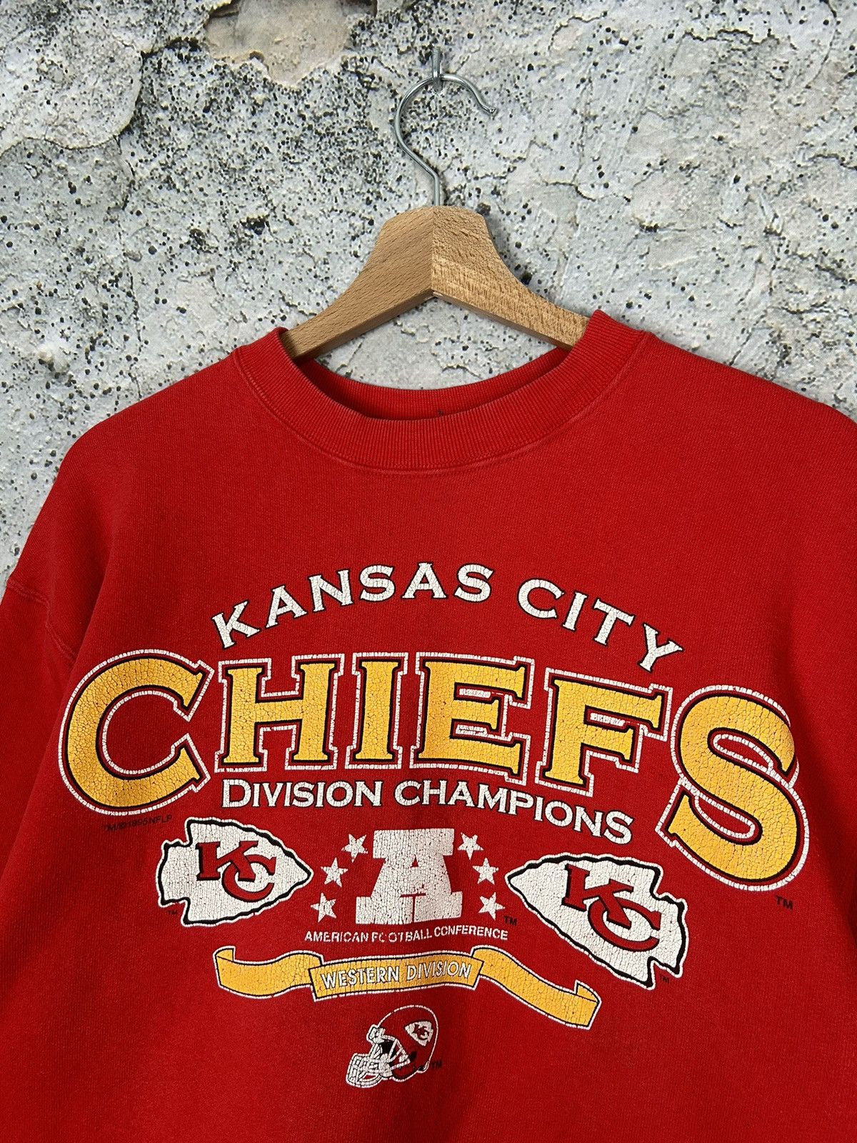 NFL Vintage Kansas City Chiefs 1995 NFL Crewneck 90s Rare Size US M / EU 48-50 / 2 - 3 Thumbnail