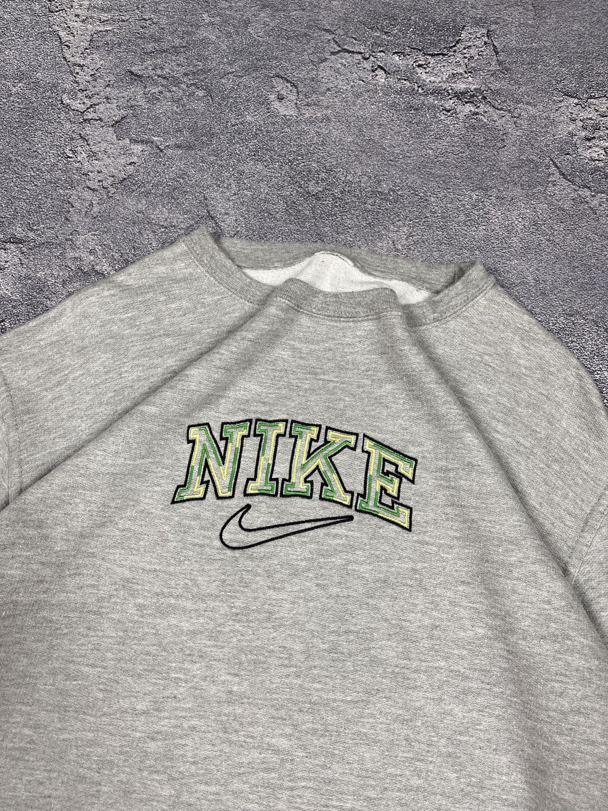 Nike × Vintage NIKE VINTAGE BIG LOGO STREETWEAR HOODIE Size US L / EU 52-54 / 3 - 2 Thumbnail