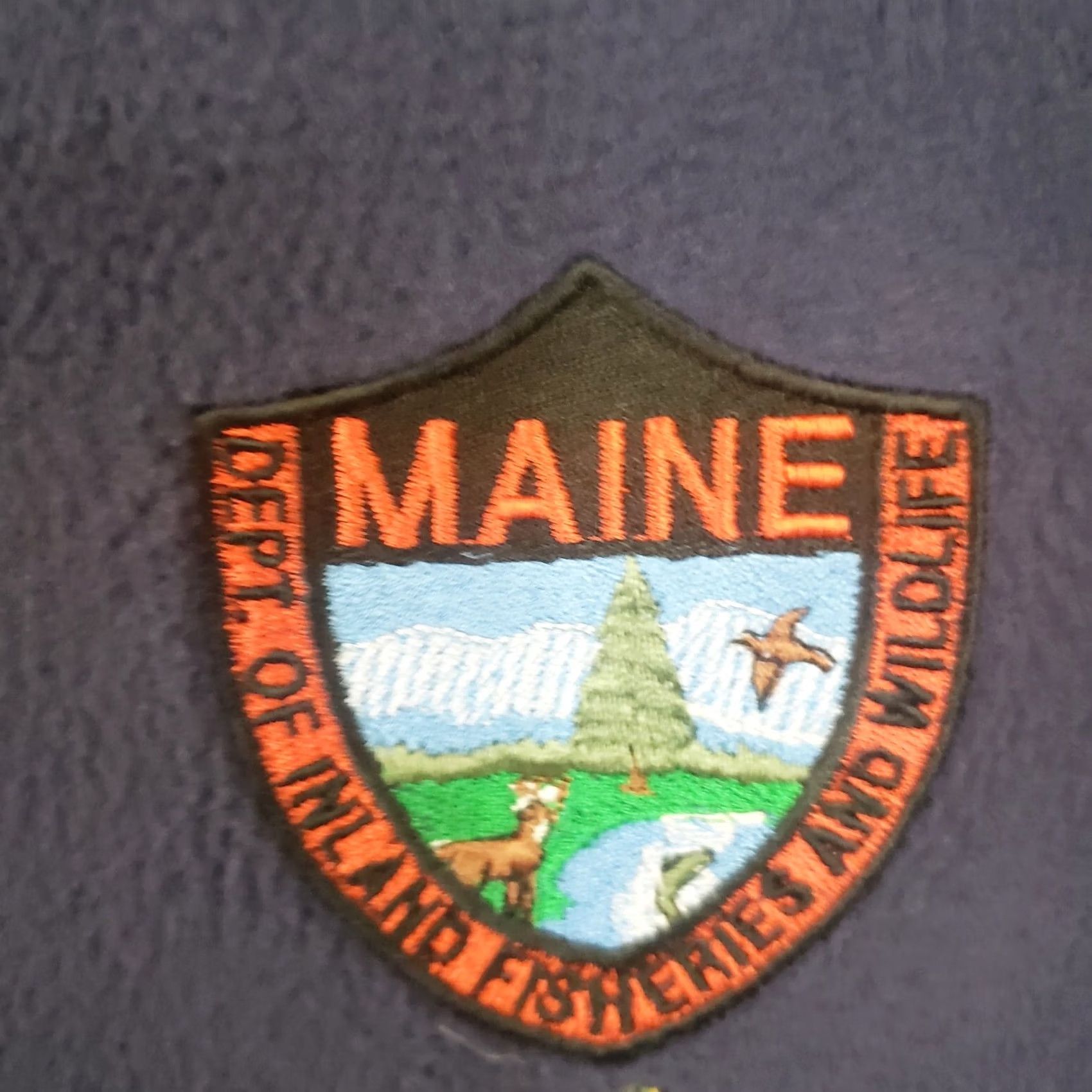 Port Authority Port Authority Vest Mens Large Blue Fleece Full Zip Trout Fishing Outdoors Maine Size US L / EU 52-54 / 3 - 7 Thumbnail