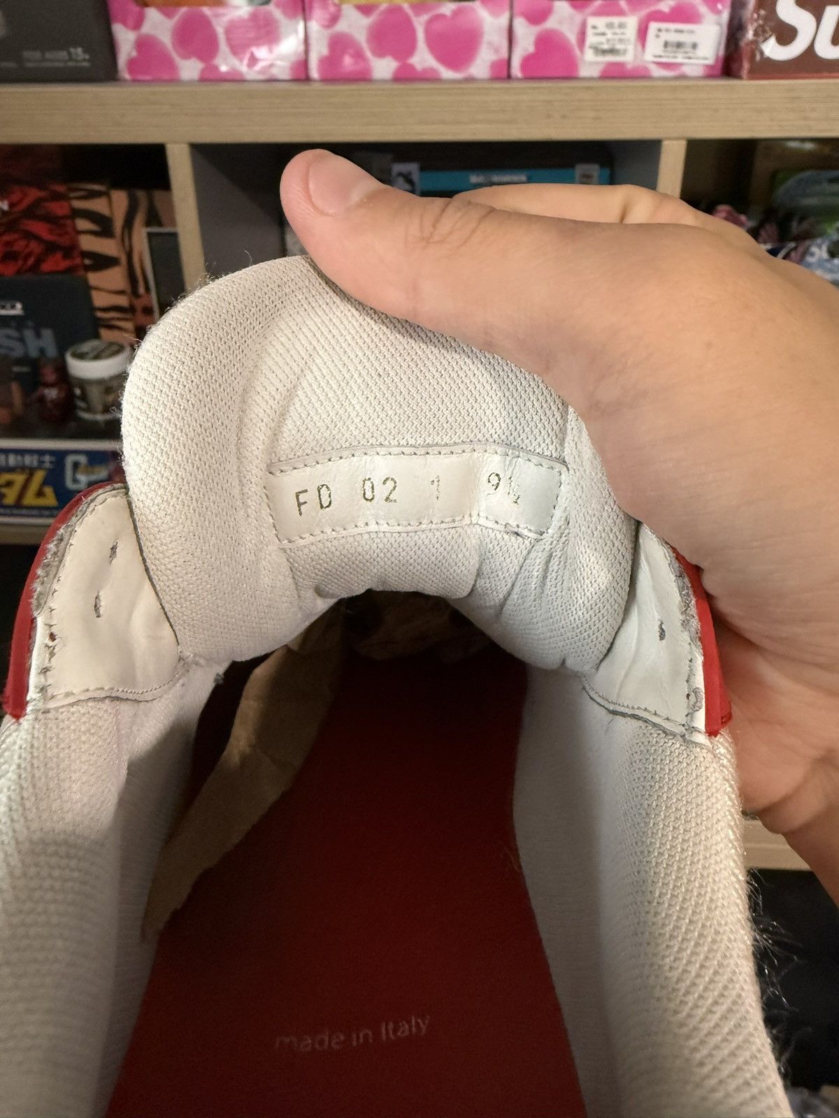 Louis Vuitton Louis Vuitton Red/White Trainer Sneakers Size US 10.5 / EU 43-44 - 8 Thumbnail