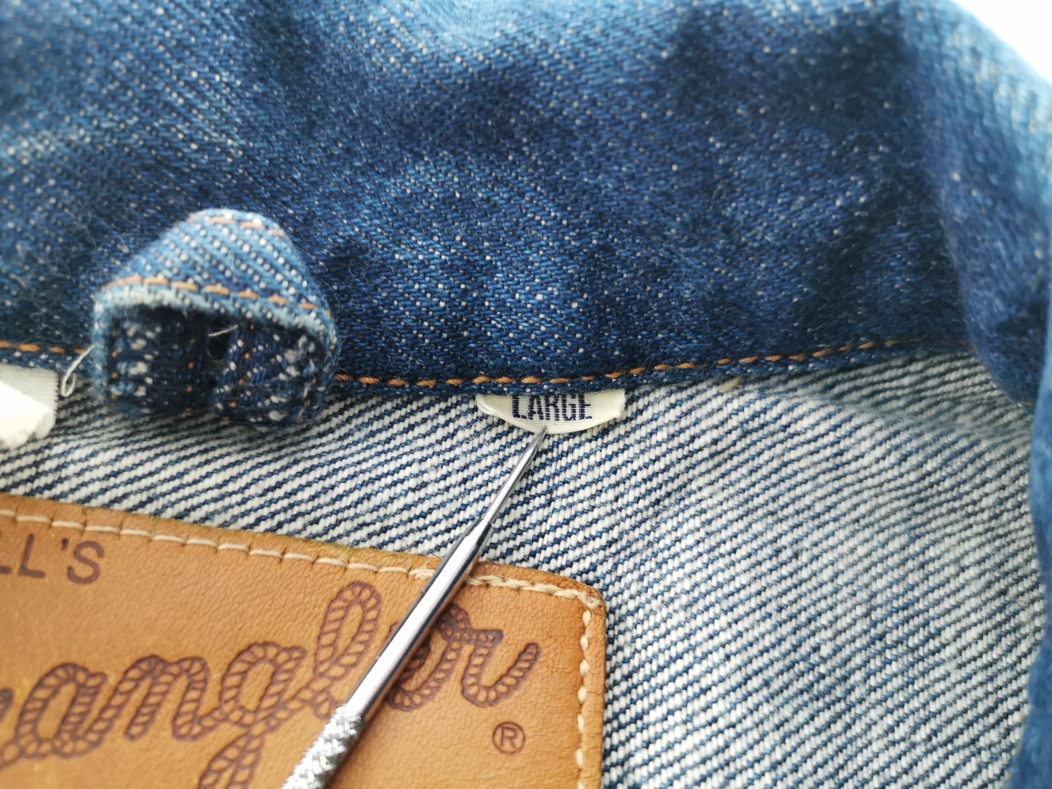 Wrangler Vintage 90s Wrangler Selvedge Denim Jacket Made In Japan Size US M / EU 48-50 / 2 - 8 Thumbnail