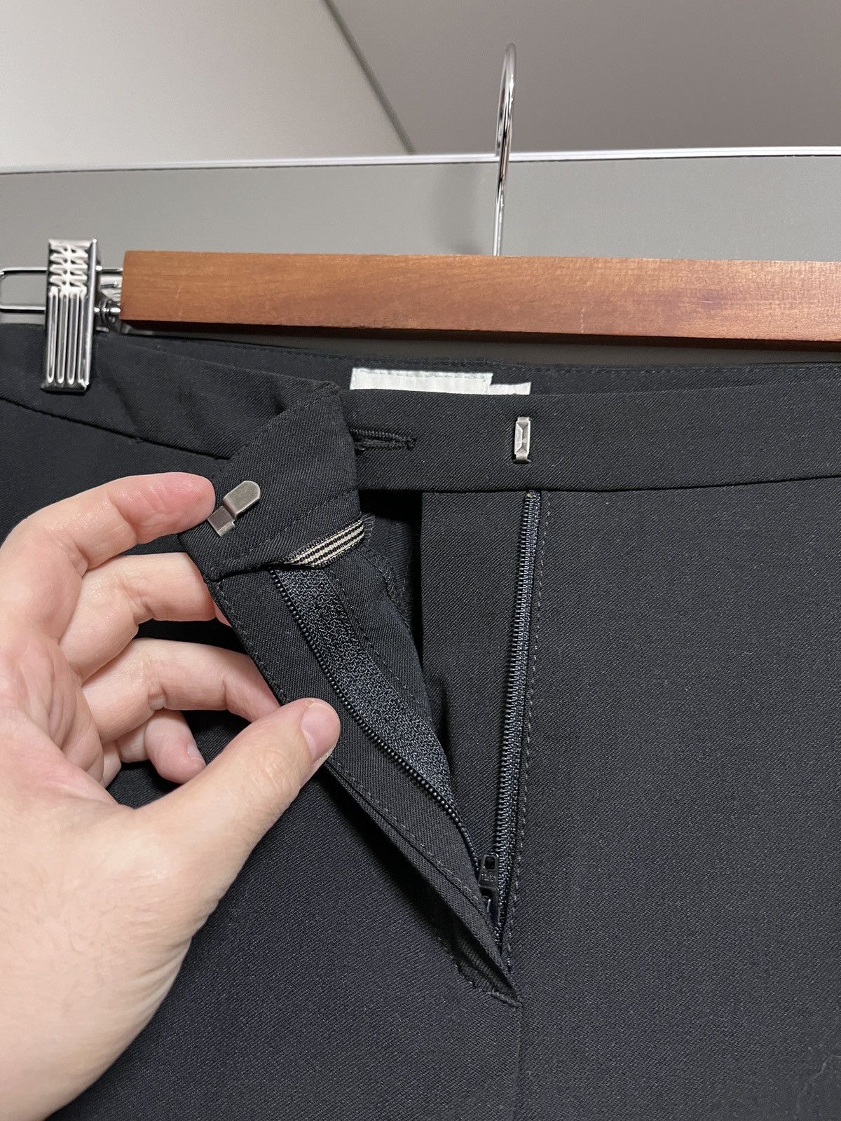 Moncler Moncler Wide Leg Palazzo Classic Formal Pants Size 34" / US 12 / IT 48 - 14 Thumbnail