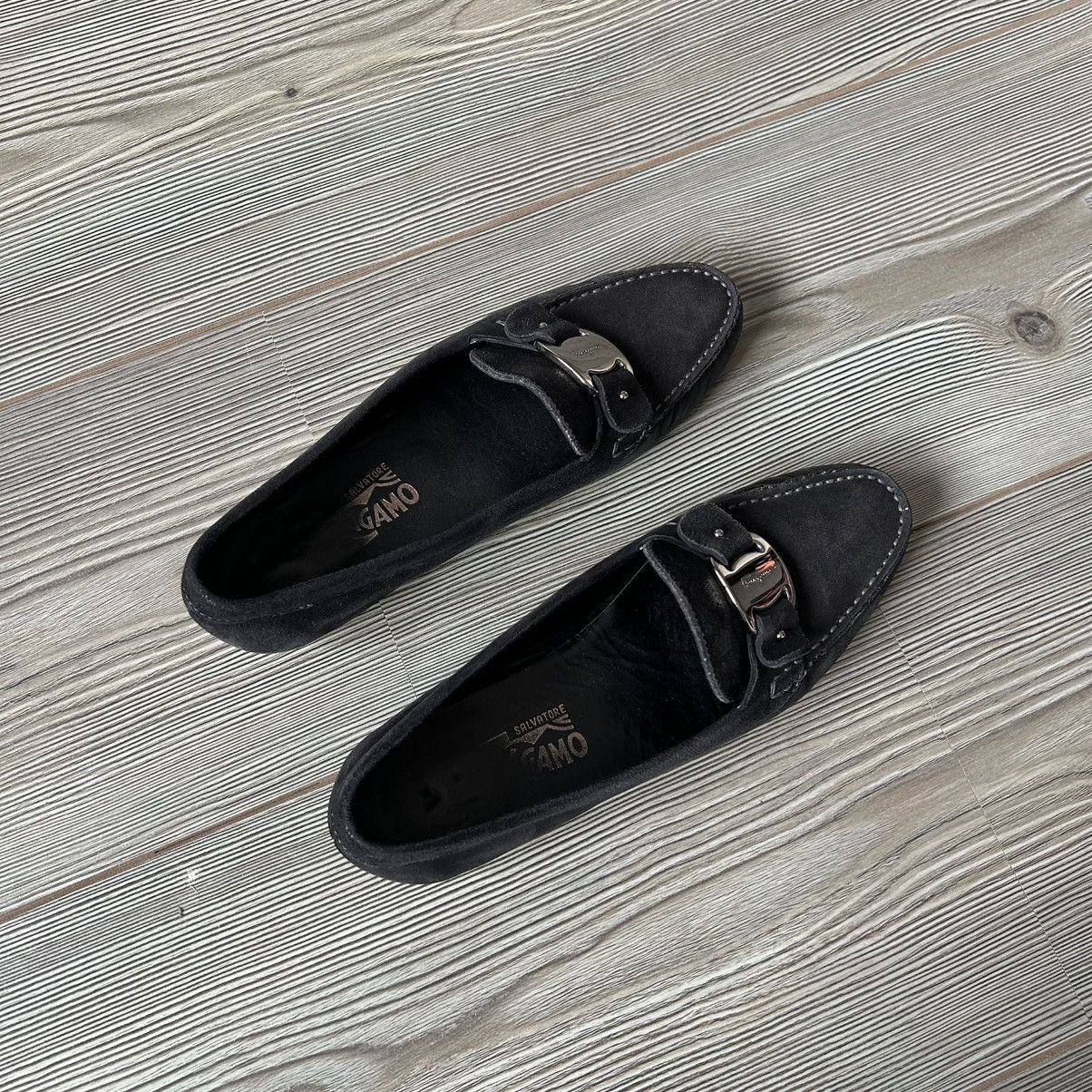 Salvatore Ferragamo Vintage Salvatore Ferragamo Suede Loafers Size US 6 / IT 36 - 13 Thumbnail