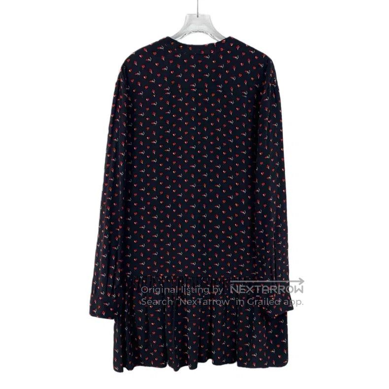 Saint Laurent Paris Saint Laurent Paris Black Silk Chiffon Tie-Belt Bow Long-S Size XXS / US 00 / IT 34 - 2 Thumbnail