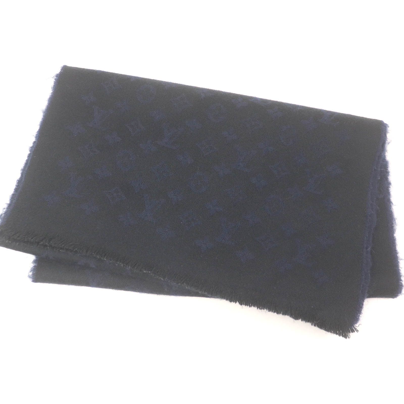 Louis Vuitton Louis Vuitton Louis Vuitton Monogram Cashmere Scarf Natural Material Scarf M71615 DUTY FREE for USA Size ONE SIZE - 1 Thumbnail