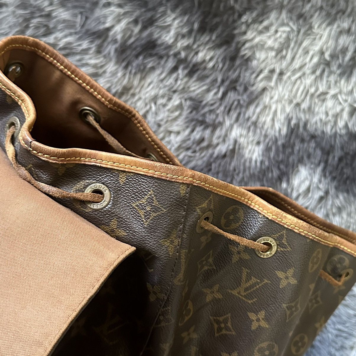 Louis Vuitton Louis Vuitton Montsouris GM Backpack Monogram Canvas Size ONE SIZE - 25 Thumbnail