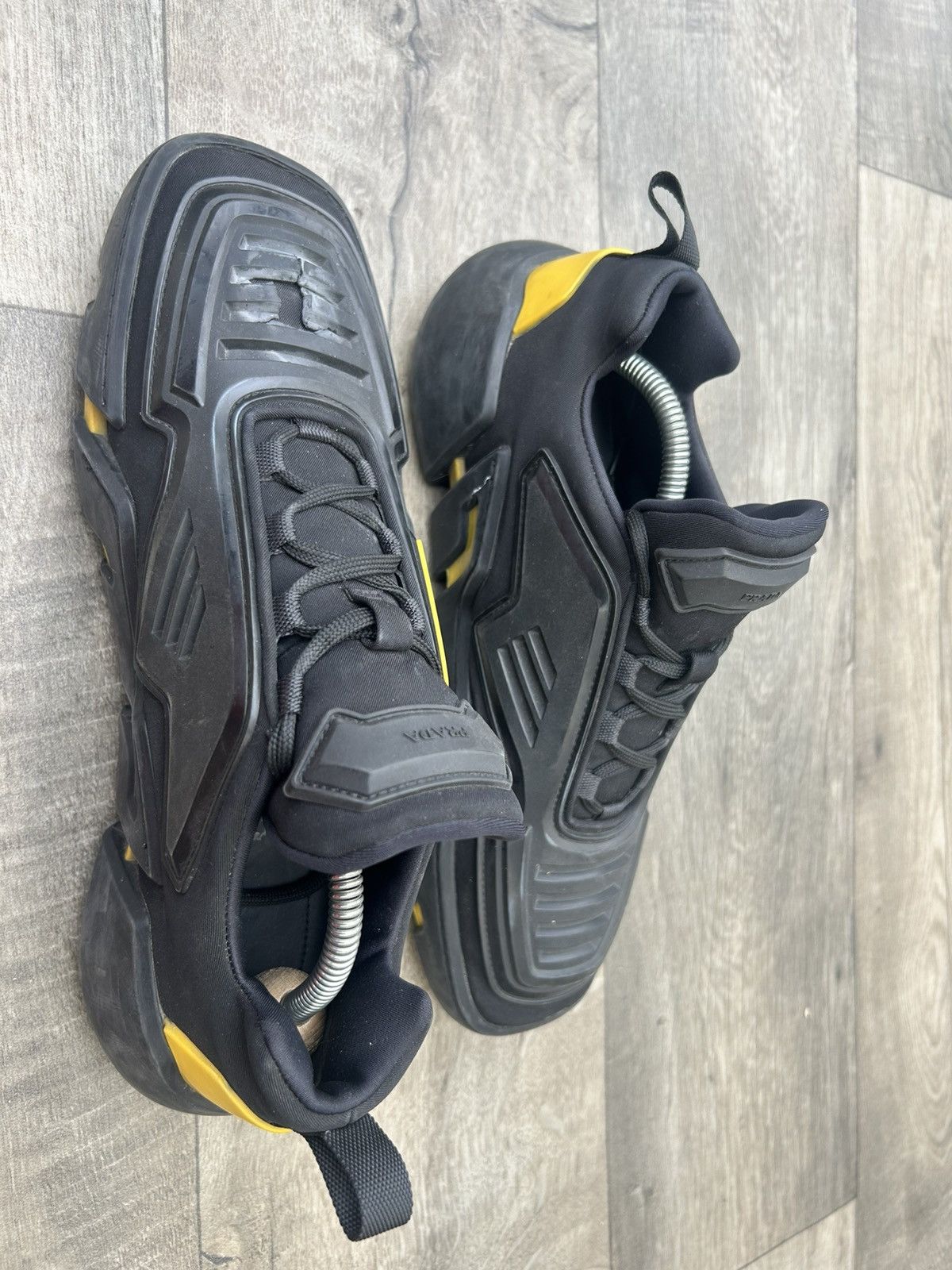 Prada Prada Techno Stretch Fabric sneakers Size US 8 / EU 41 - 3 Thumbnail