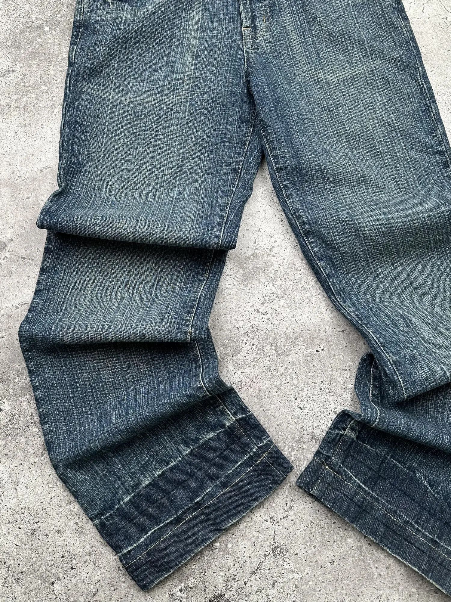 Japanese Brand Vintage Wide Jeans C507(V540) Size US 30 / EU 46 - 3 Thumbnail