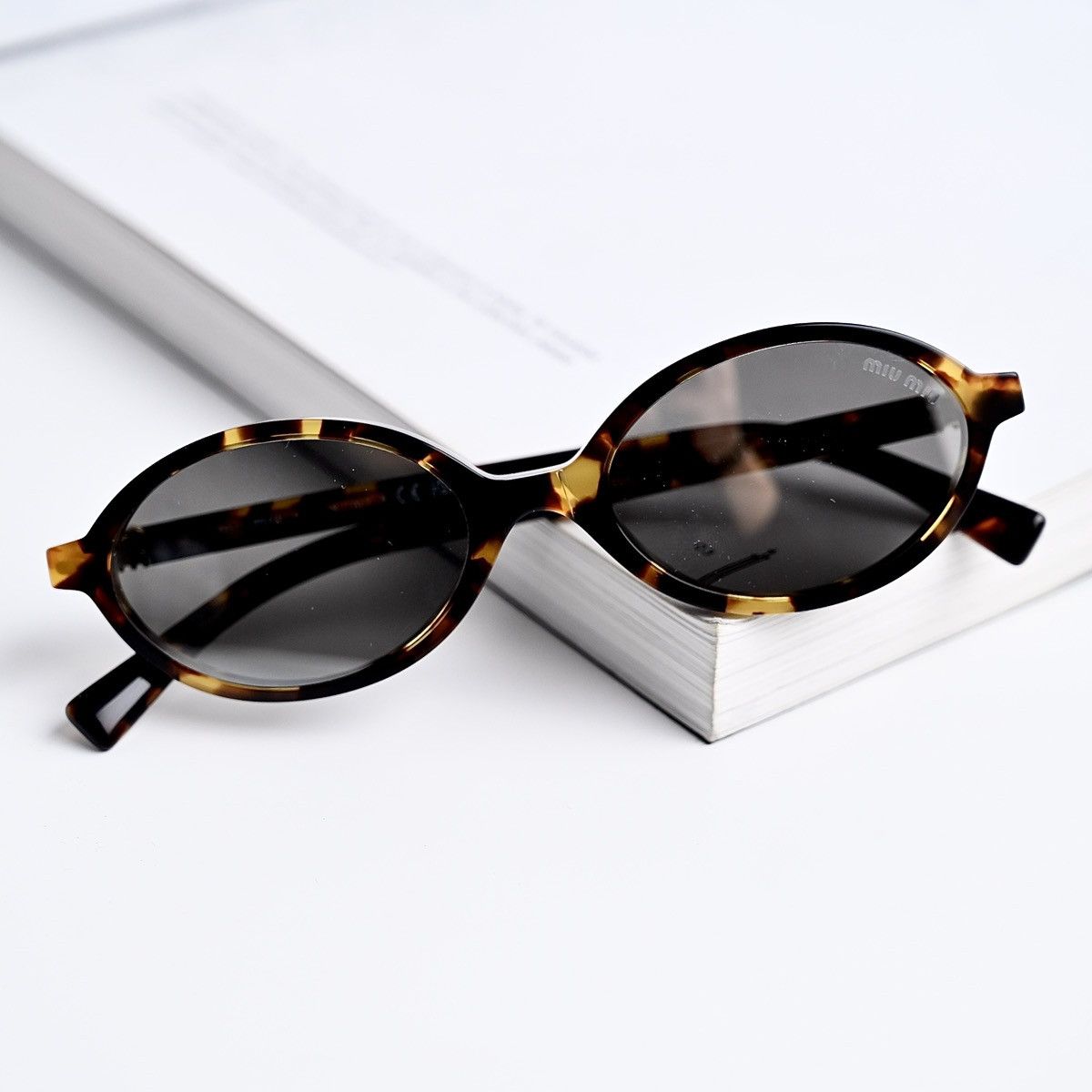 Miu Miu MIU MIU 0MU 04ZS GLASSES Size ONE SIZE - 9 Thumbnail