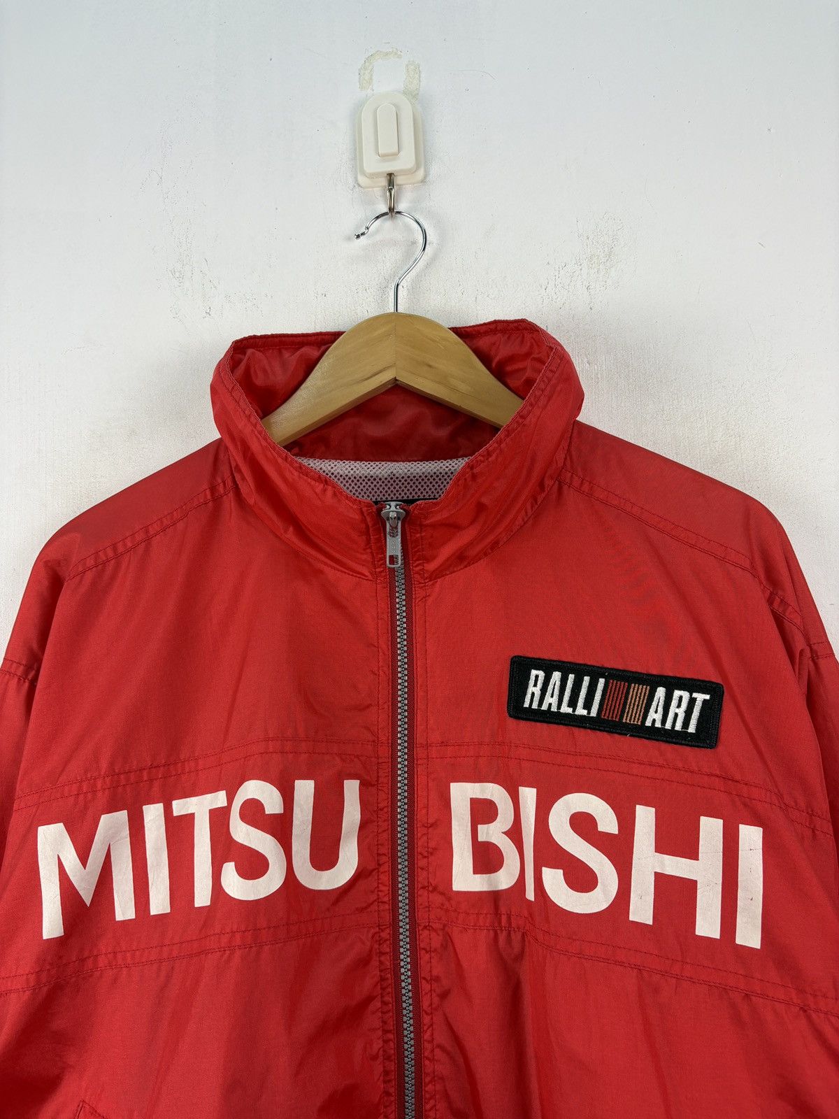 Sports Specialties × Vintage Vintage Misubishi Ralli Art Nylon Jacket JDM Motorsport Size US XL / EU 56 / 4 - 3 Thumbnail
