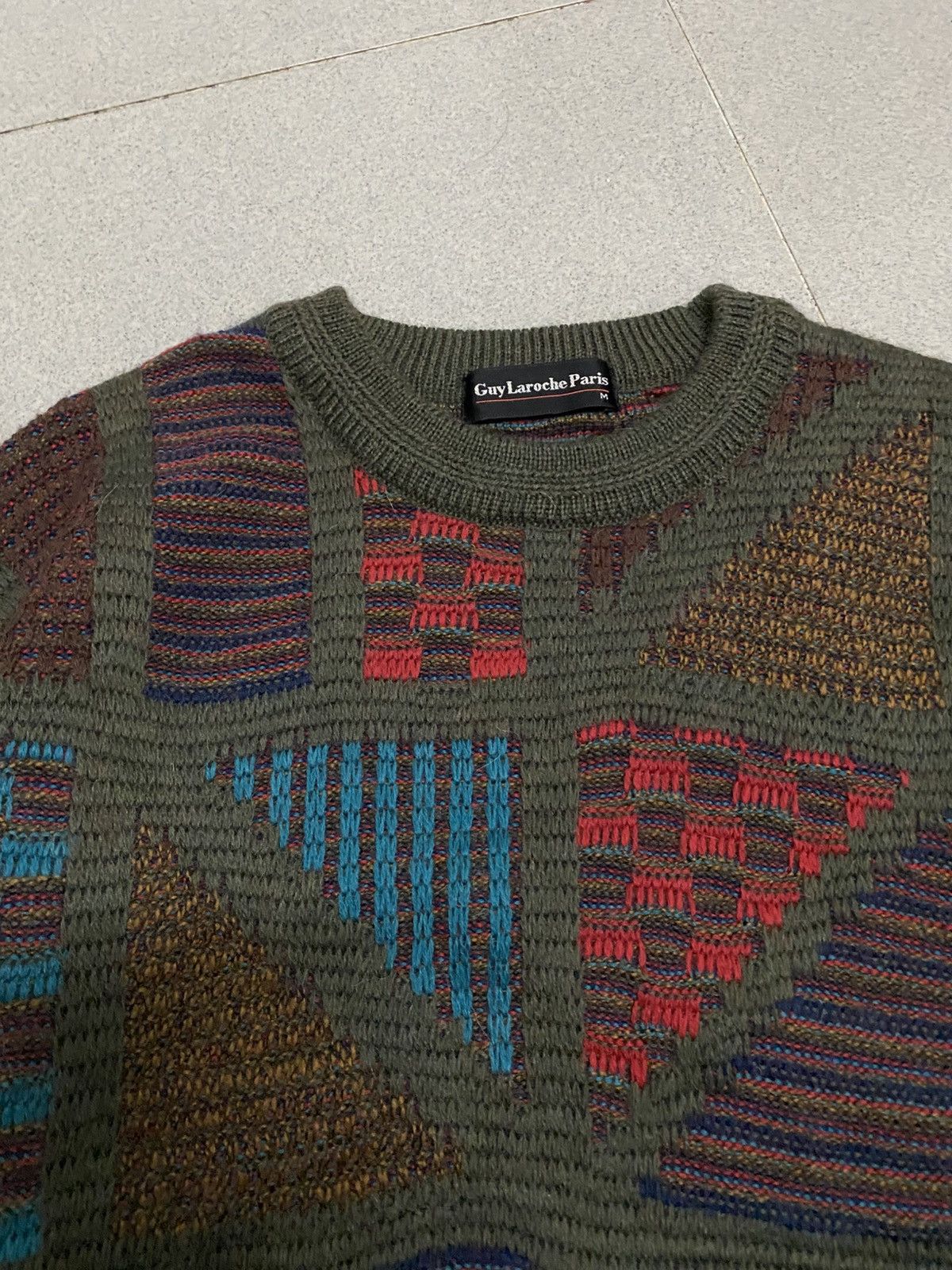 Guy Laroche Guy Laroche Paris Knitted Sweatshirt Size US M / EU 48-50 / 2 - 3 Thumbnail