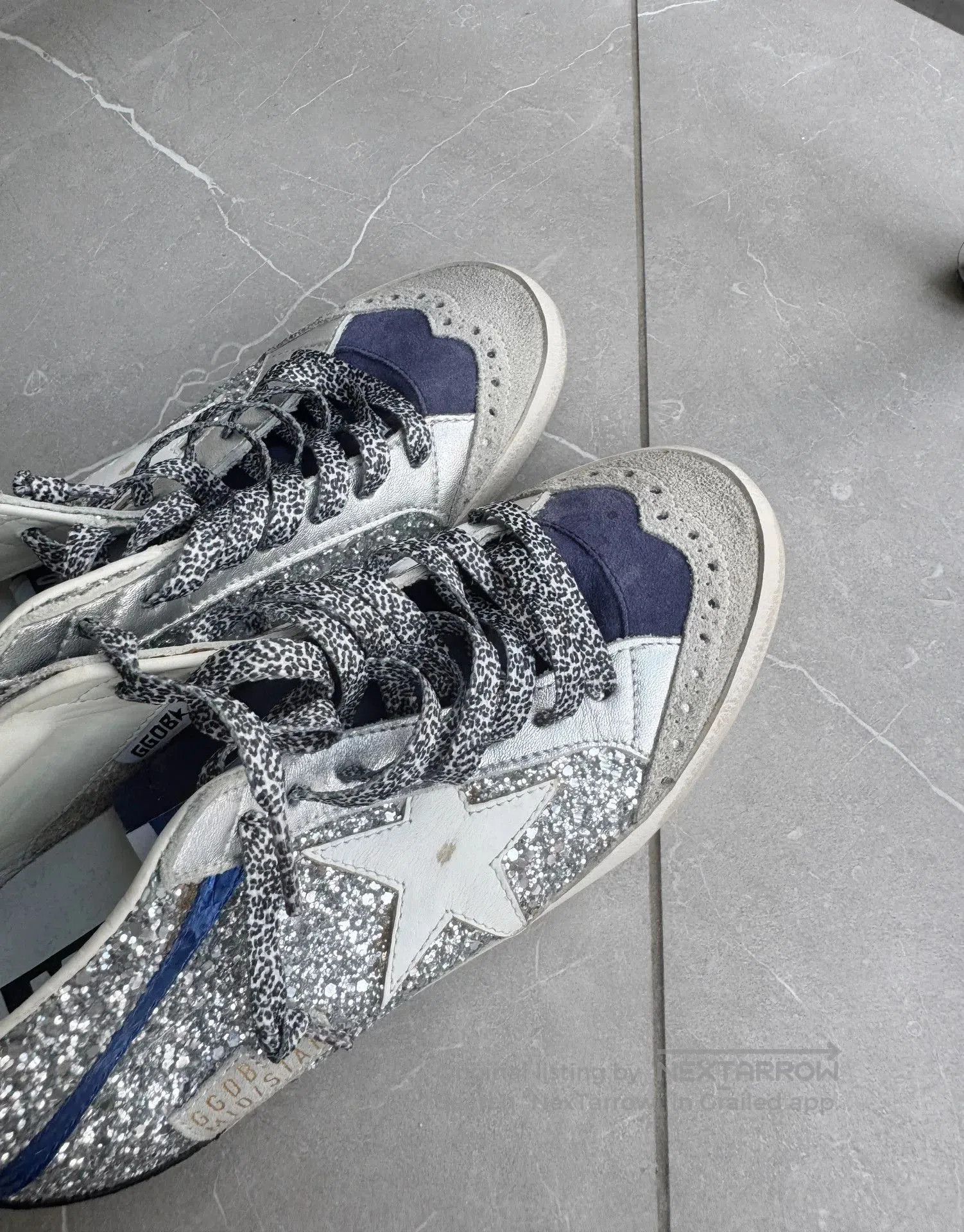Golden Goose Golden Goose Mid-Top Dirty Shoes. Size US 5 / IT 35 - 4 Thumbnail