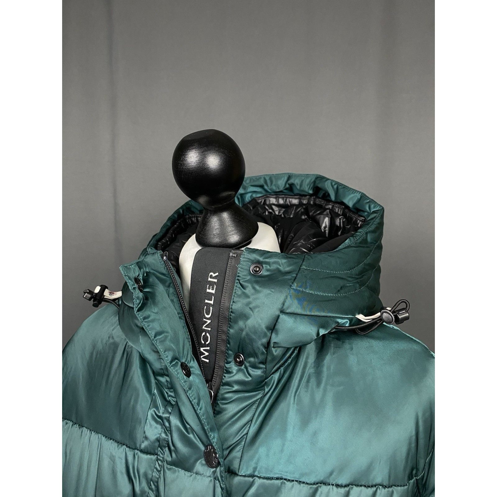 Moncler Moncler Grenoble Beleville Giubbotto Women's Green Down Puff Size S / US 4 / IT 40 - 4 Thumbnail