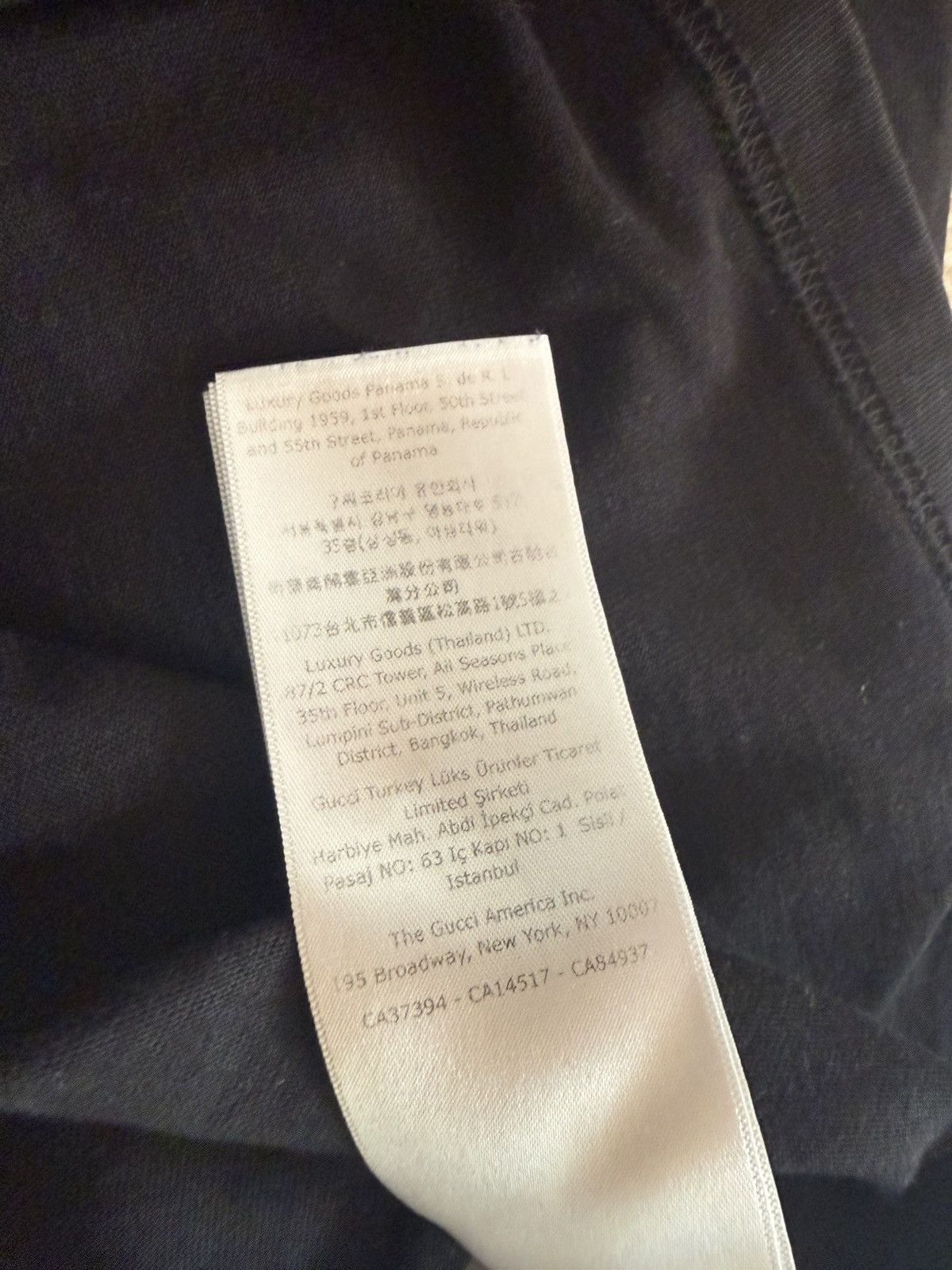 Gucci Gucci two tone logo shirt Size US S / EU 44-46 / 1 - 9 Thumbnail