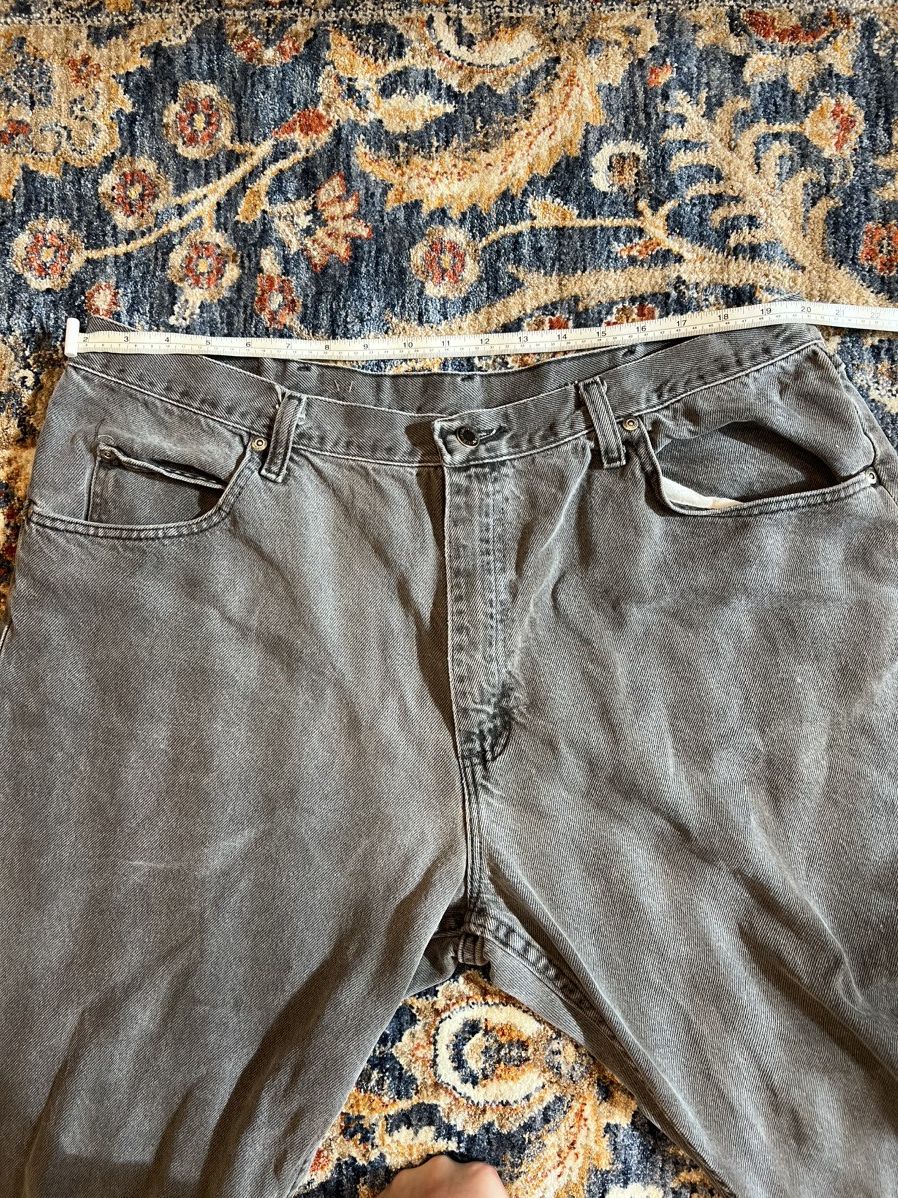 Vintage × Wrangler VINTAGE Grey Wrangler Relaxed Fit Jeans Size US 40 / EU 56 - 4 Thumbnail