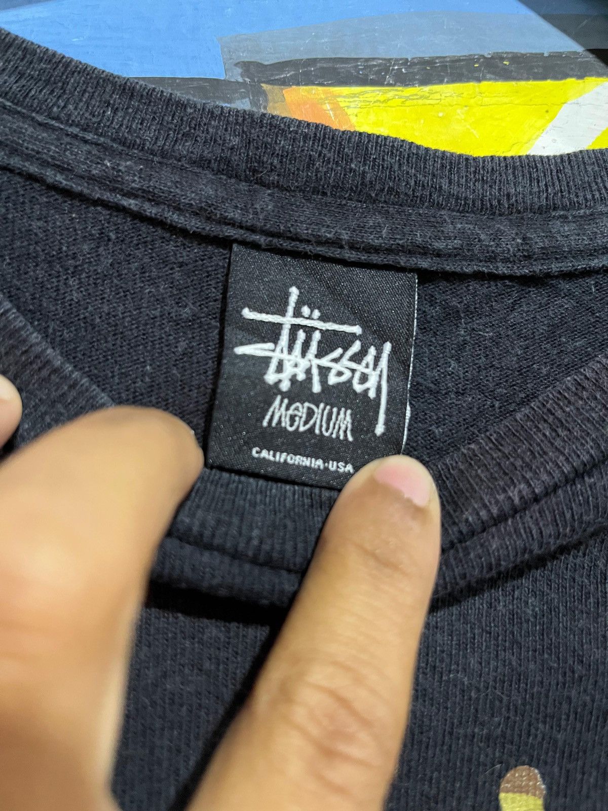 Stussy × Vintage Tshirt stussy vintage n4 shadow camo Size US M / EU 48-50 / 2 - 4 Thumbnail