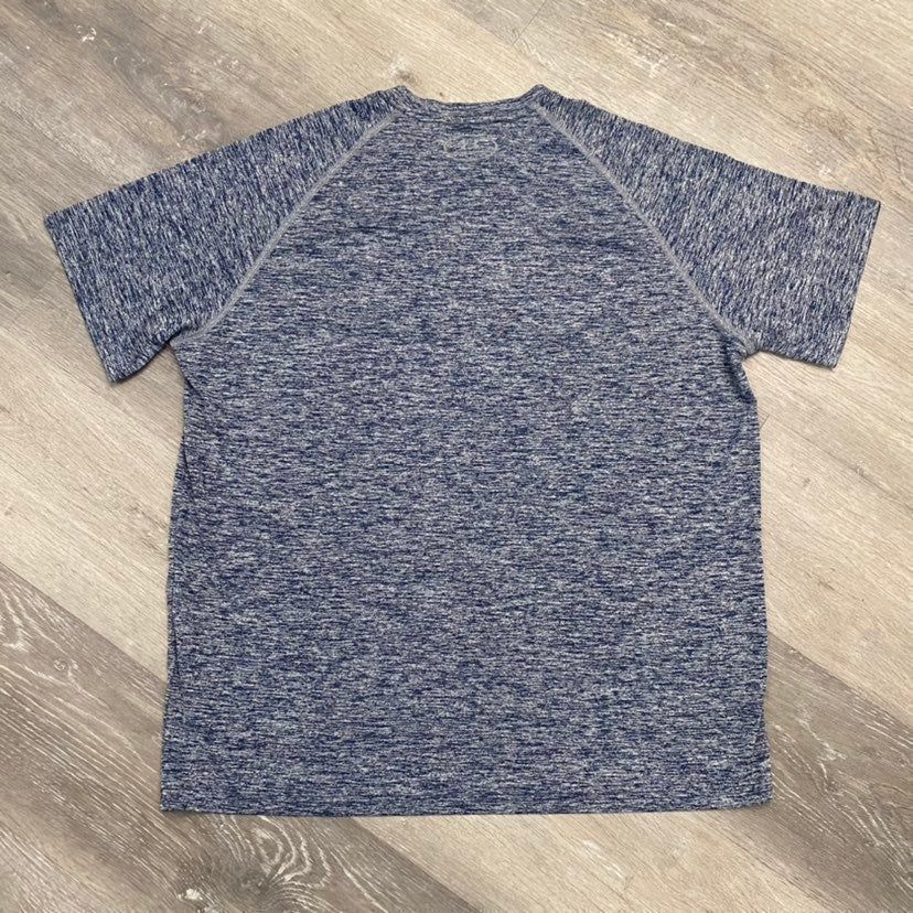 Under Armour Under Armour Blue Heathered Athletic Workout Shirt Men Large Size US L / EU 52-54 / 3 - 4 Thumbnail