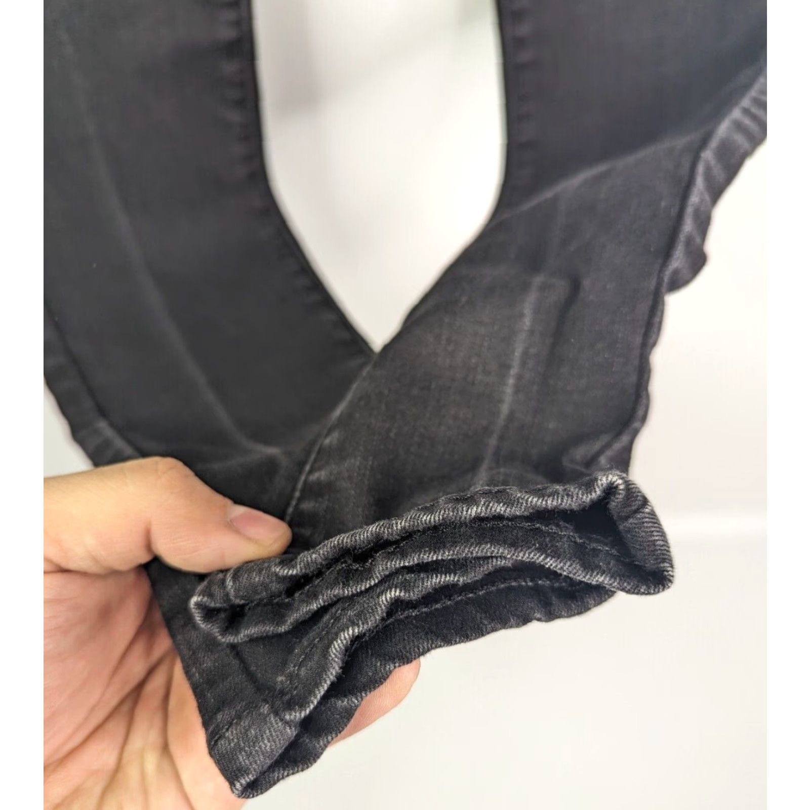 Levi's Levi's Jeans 720 Women 26x28 Black High Rise Super Skinny Stretch Casual Pants Size 26" / US 2 / IT 38 - 3 Thumbnail