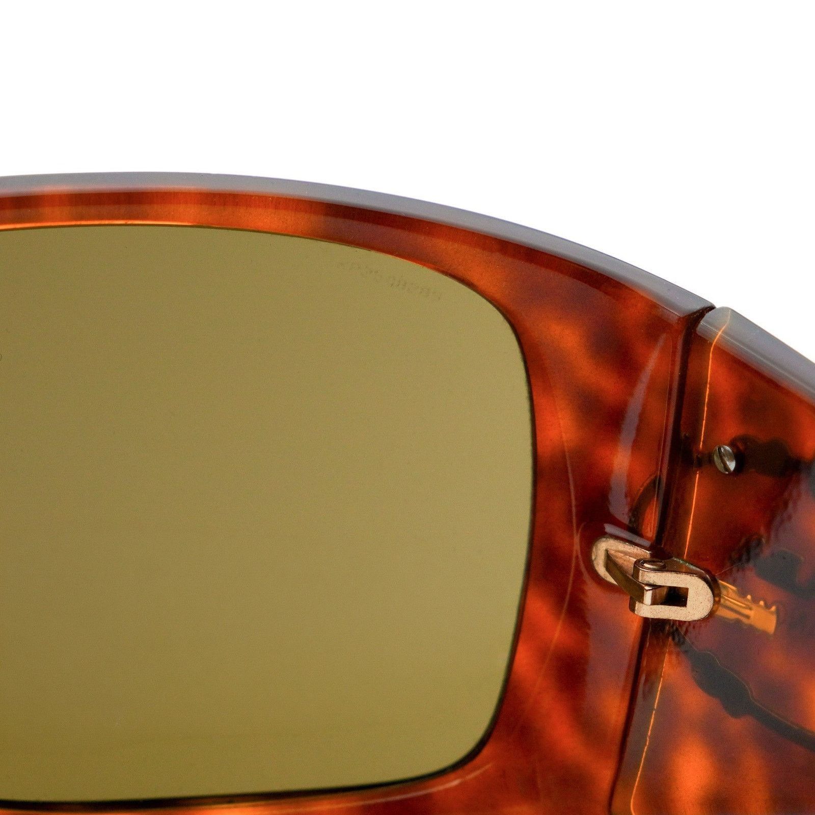 Prada Prada SPR 04H Brown Tortoiseshell Shield Logo Sunglasses Size ONE SIZE - 6 Thumbnail