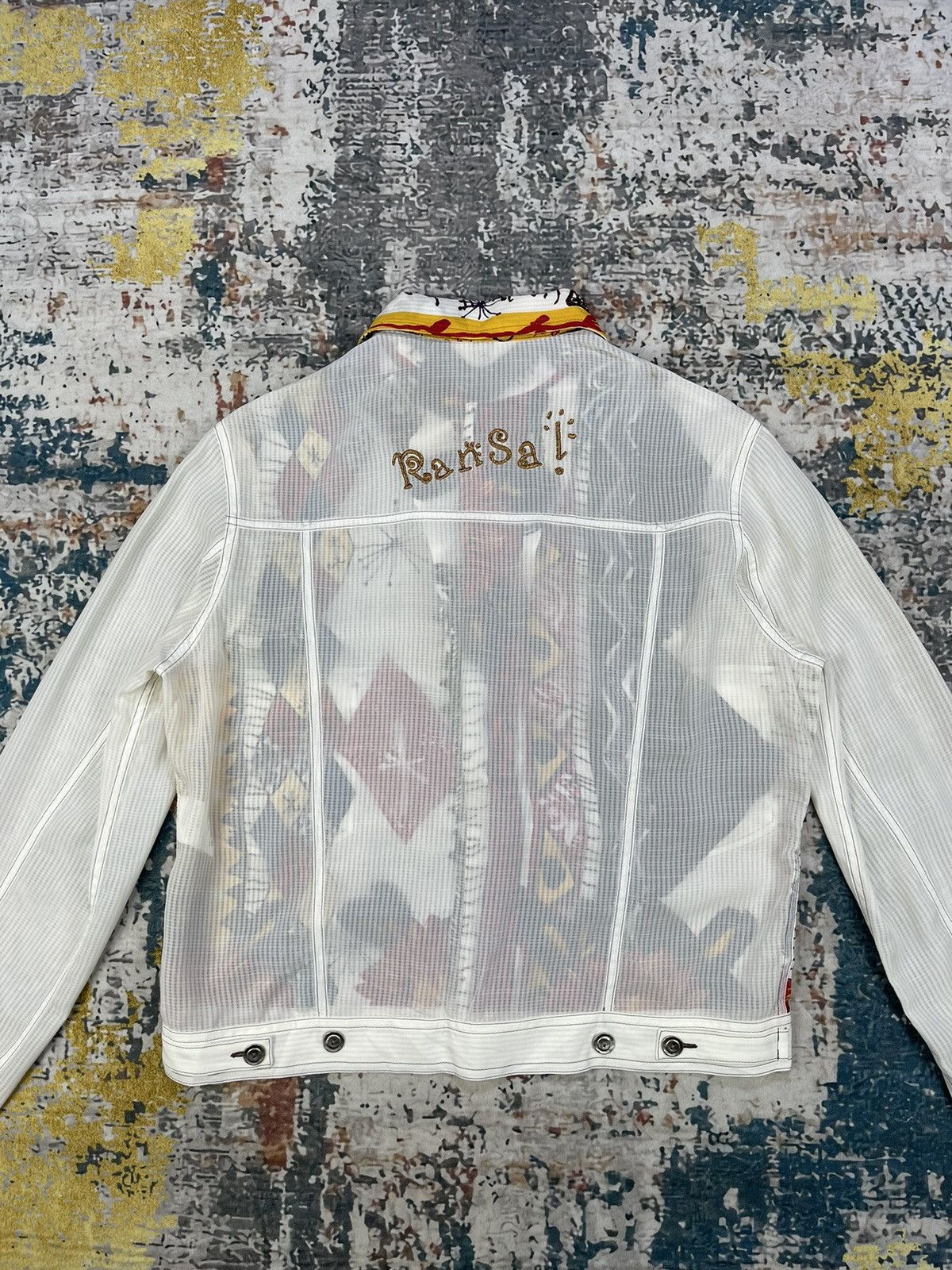 Kansai Yamamoto Kansai Yamamoto Transparent Multicolored Blouses Size M / US 6-8 / IT 42-44 - 5 Thumbnail
