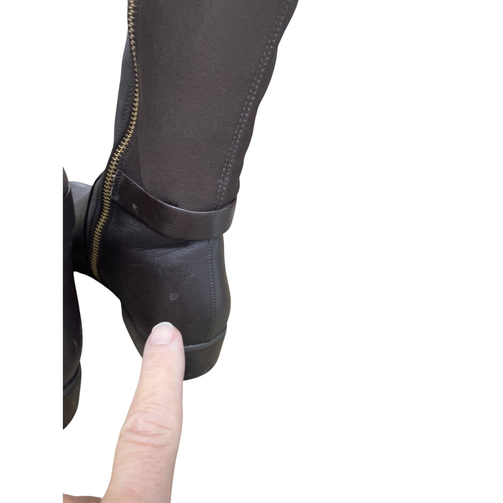 Michael Kors Michael Kors womans brown leather below knee riding boots sz Size US 6 / IT 36 - 8 Thumbnail