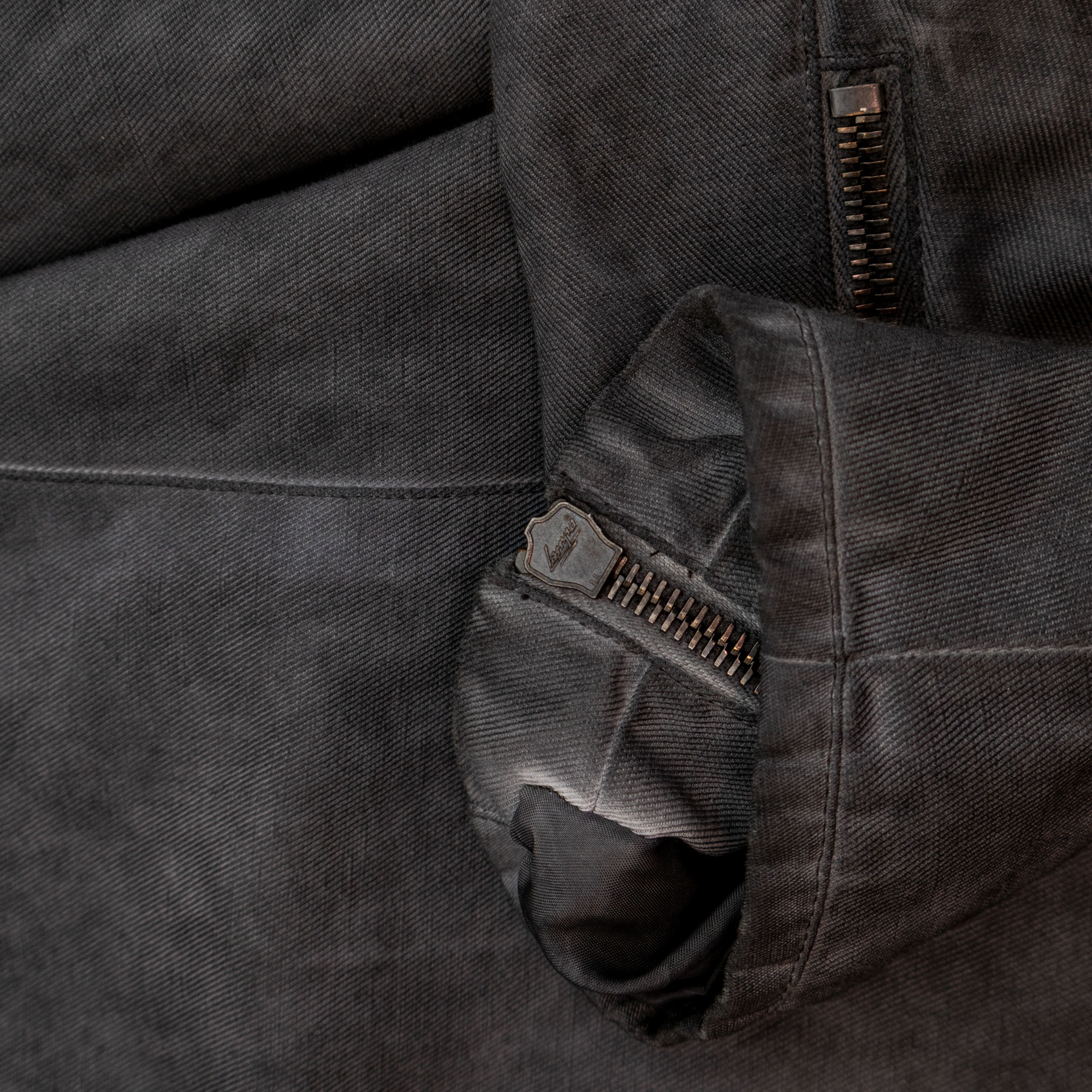 John Varvatos ohn Varvatos Cold Water Dye Hook & Bar Jacket Tailored Sz 40 Size 40S - 9 Thumbnail