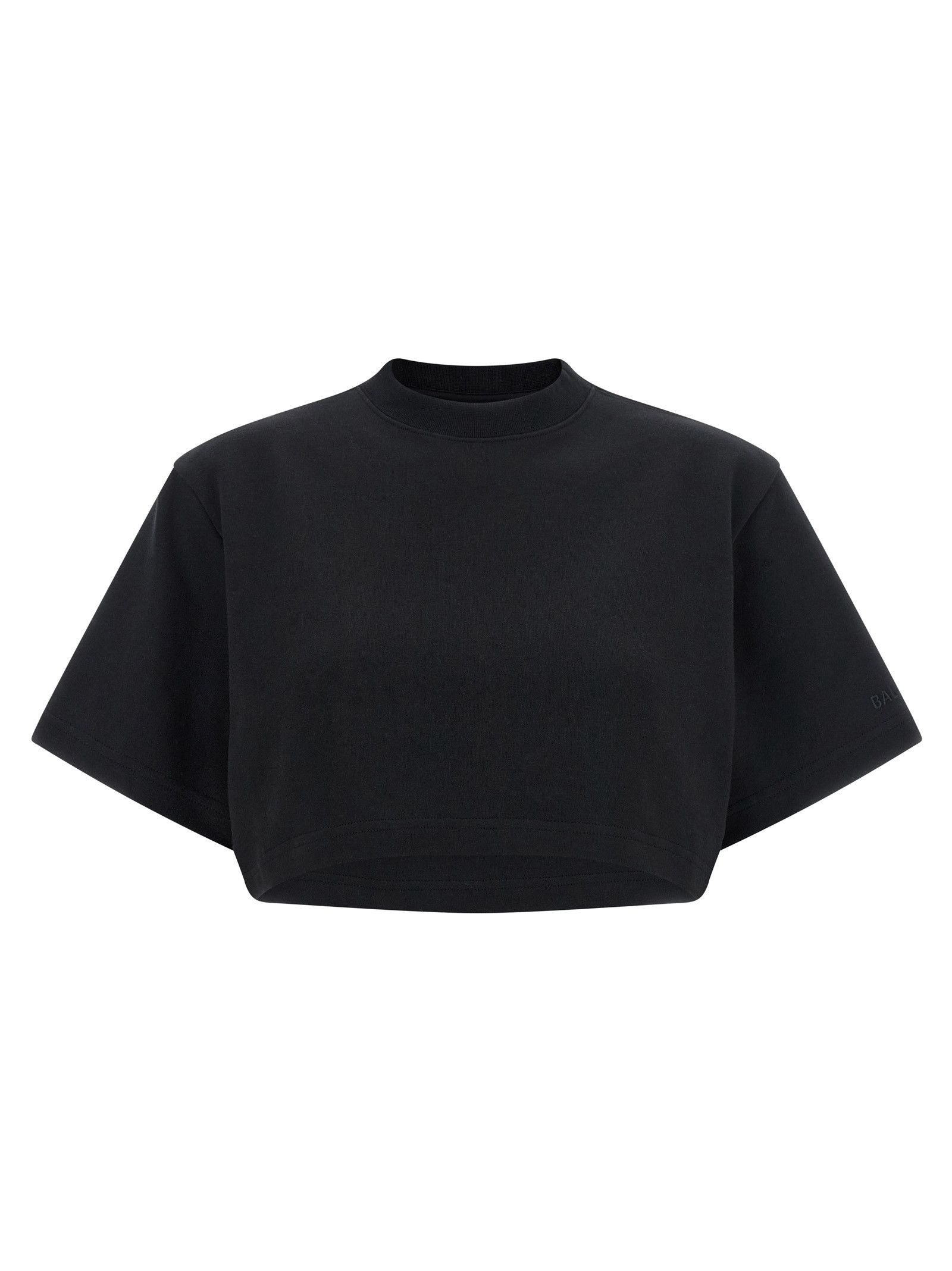Balenciaga Cropped T-shirt Size XXS / US 00 / IT 34 - 1 Thumbnail