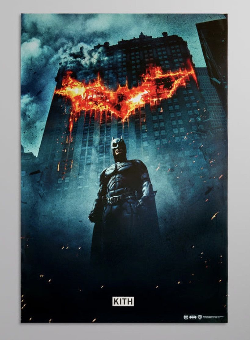 DC Comics × Kith × Vintage Kith The Dark Knight Poster Size ONE SIZE - 1 Thumbnail
