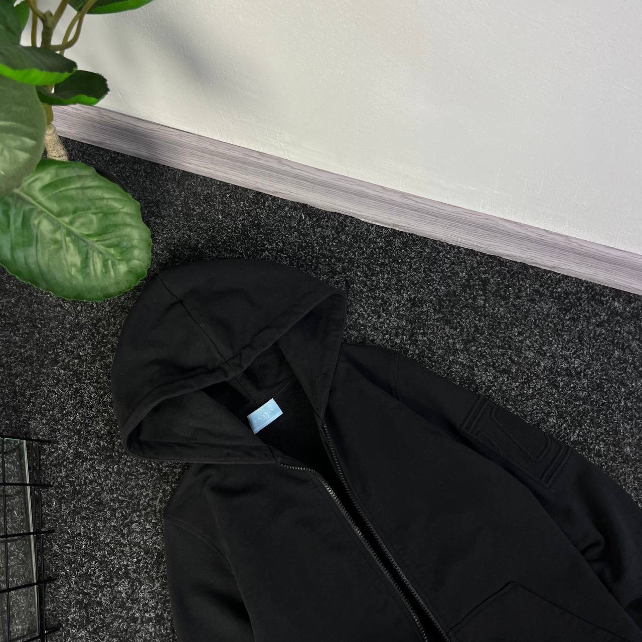 Lanvin Lanvin Zip Hoodie Y2k Luxury Big Logo Avant garde archive Size US S / EU 44-46 / 1 - 2 Thumbnail