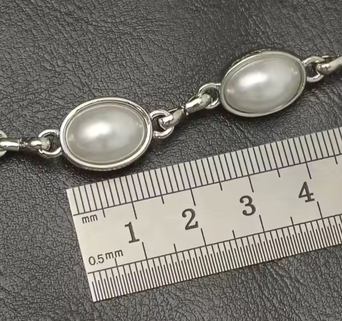 Vintage Pearl Layer Waist Metal Wallet Chain Size ONE SIZE - 9 Thumbnail