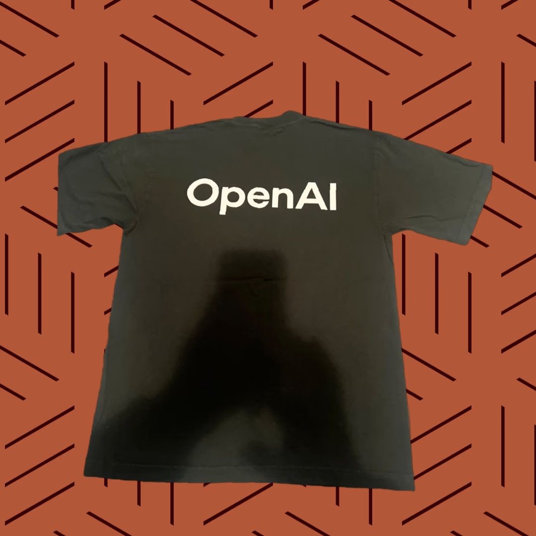 CO OpenAI Shirt Unisex Adults S Gray Graphic Print Logo Crew Neck Short Sleeve Limited Edition Vintage No Size US S / EU 44-46 / 1 - 1 Thumbnail