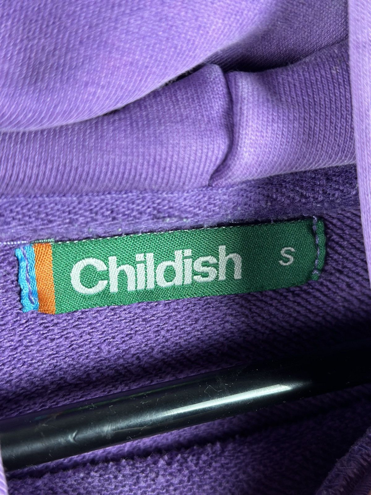 CHILDS Childish Robs Motors 90s Purple Hoodie Big Logo Y2K Racing Size US S / EU 44-46 / 1 - 9 Thumbnail