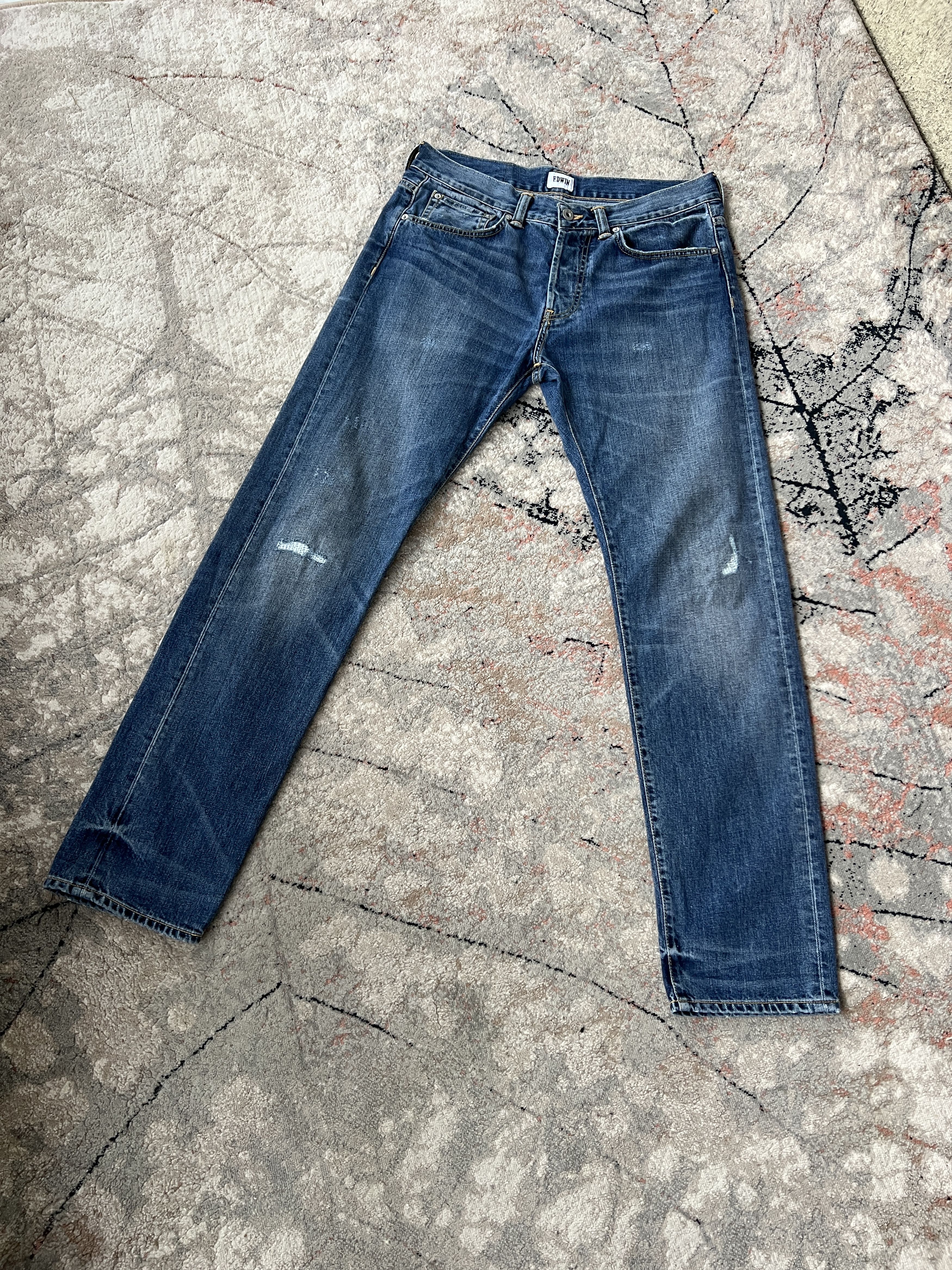 Edwin Edwin ED-80 Slim Tapered Denim Pants Size US 32 / EU 48 - 1 Thumbnail