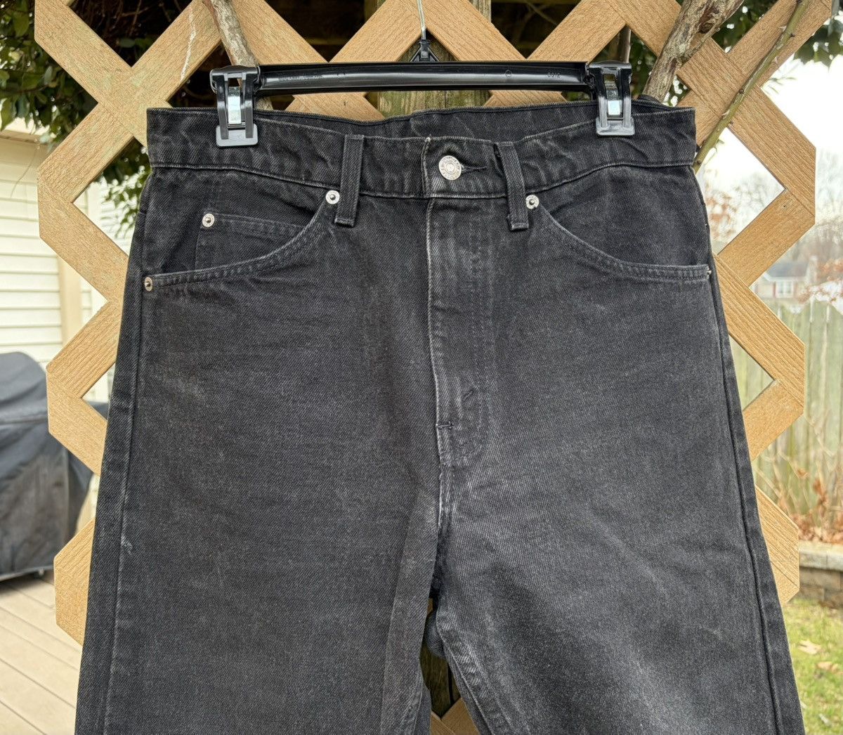 Levi's Levi’s Black 505s Orange Label sz 31 Size US 31 - 2 Thumbnail