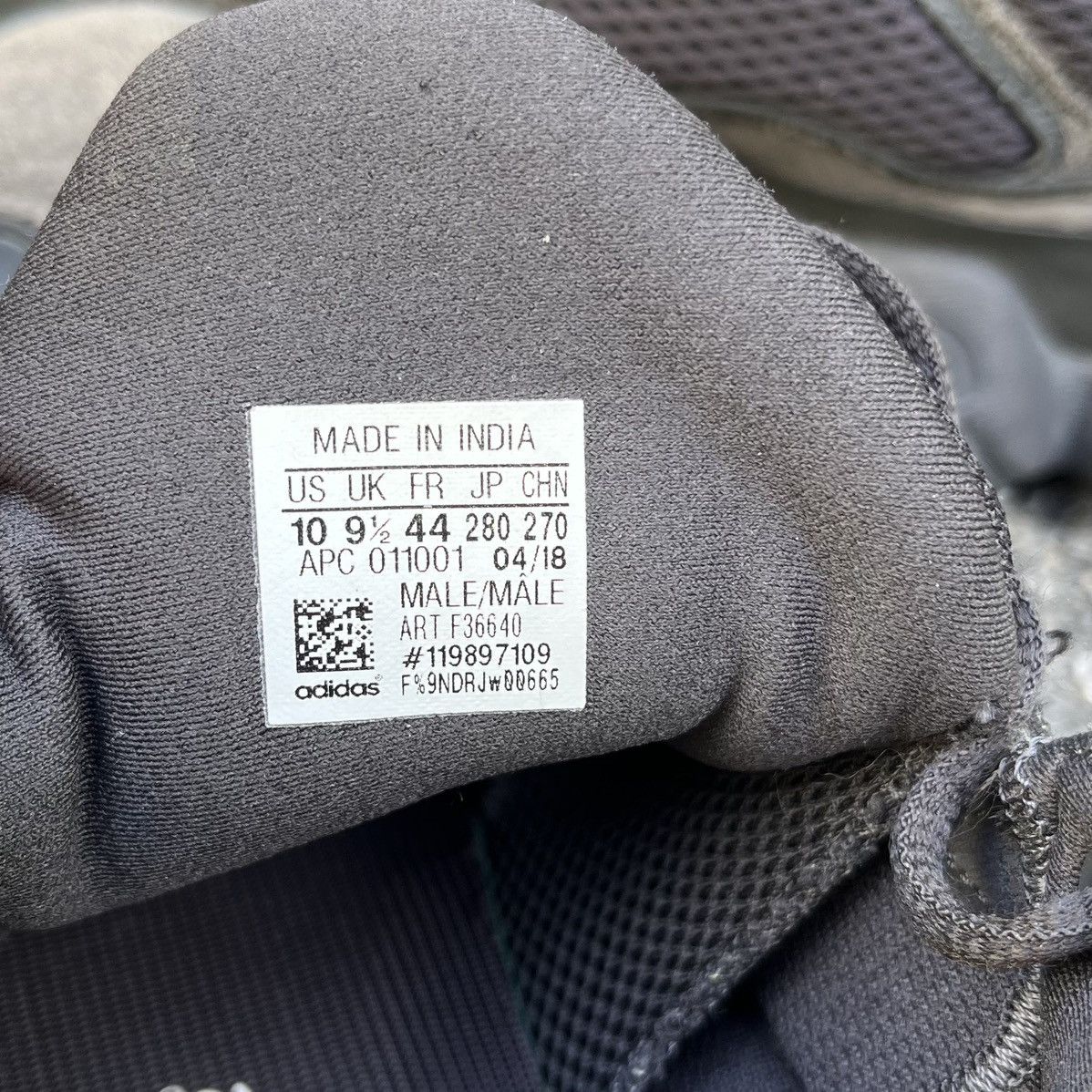 Adidas Adidas Yeezy 500 Granite Size 10 Size US 10 / EU 43 - 10 Thumbnail