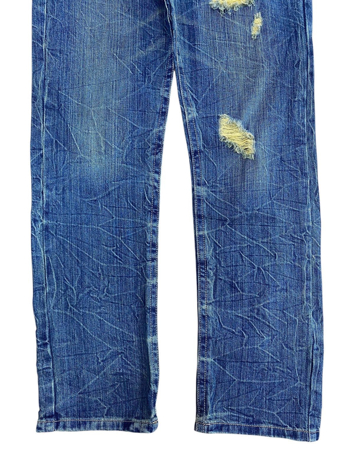 Japanese Brand Japanese Brand Thunder Faded Wash Style Loose Jeans Size US 31 - 9 Thumbnail
