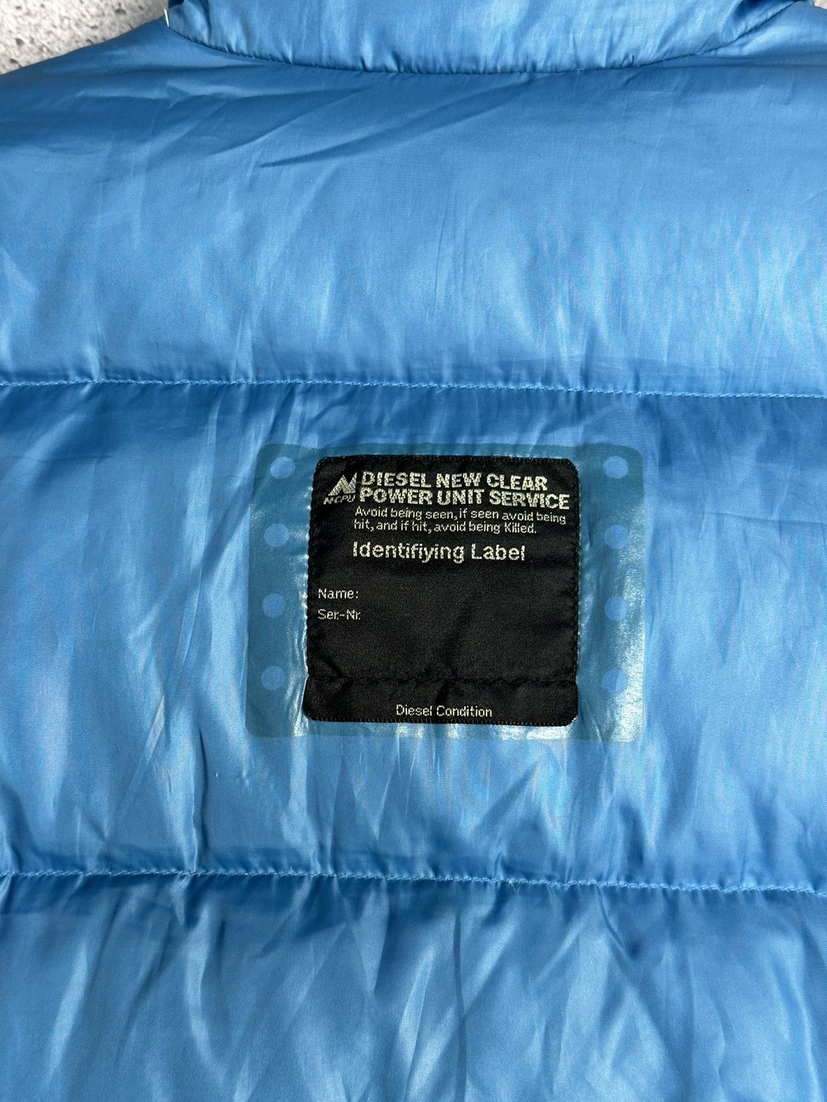 Diesel Vintage Diesel Bomber Puffer Jacket Cropped 90’s Blue Size US M / EU 48-50 / 2 - 16 Thumbnail