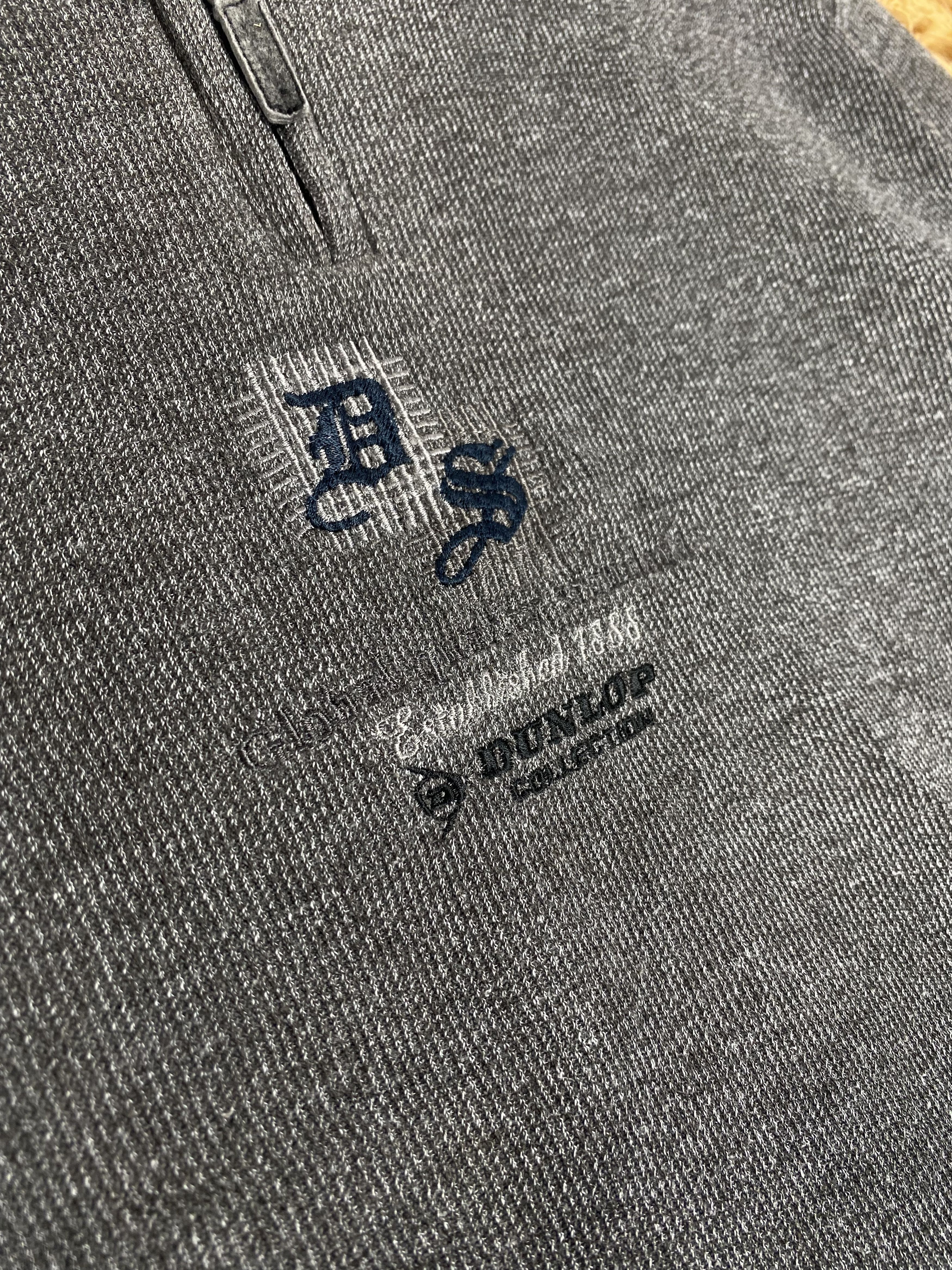 Dunlop Vintage Dunlop Half Zipper Sweatshirts PS0025 Size US S / EU 44-46 / 1 - 3 Thumbnail