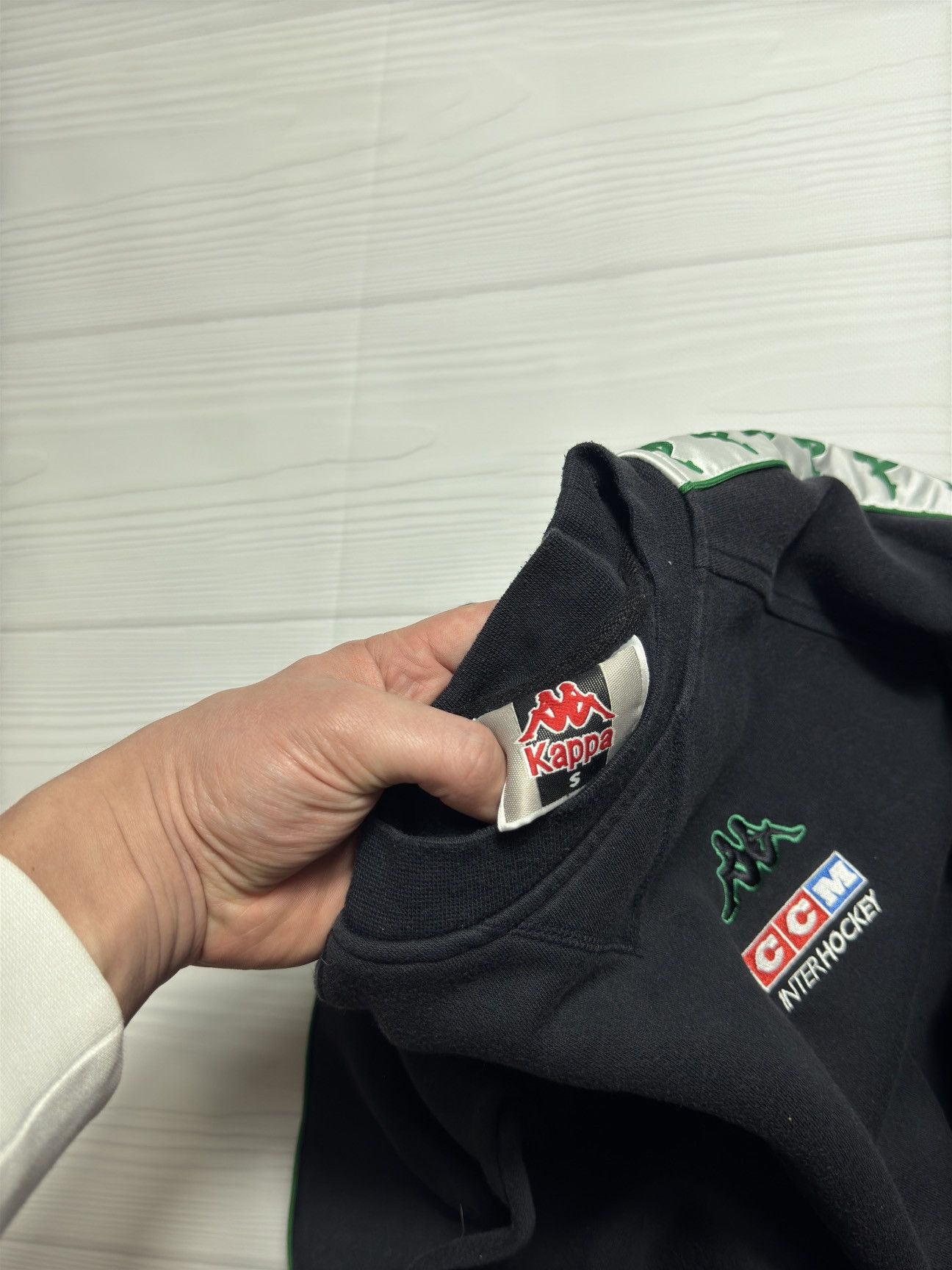 Kappa × Vintage Vintage kappa hockey club distressed sweatshirt Size US S / EU 44-46 / 1 - 4 Thumbnail
