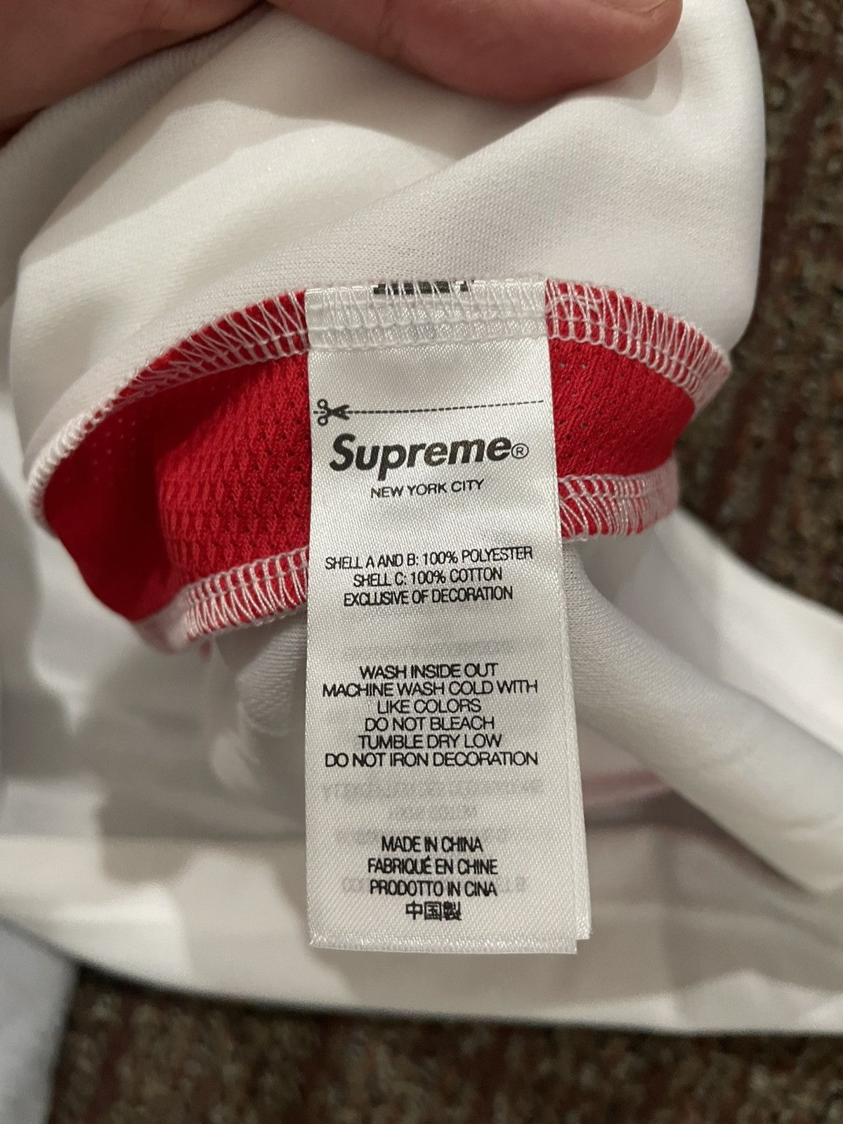 Supreme Supreme Hooded Soccer Jersey (Medium) Size US M / EU 48-50 / 2 - 5 Thumbnail